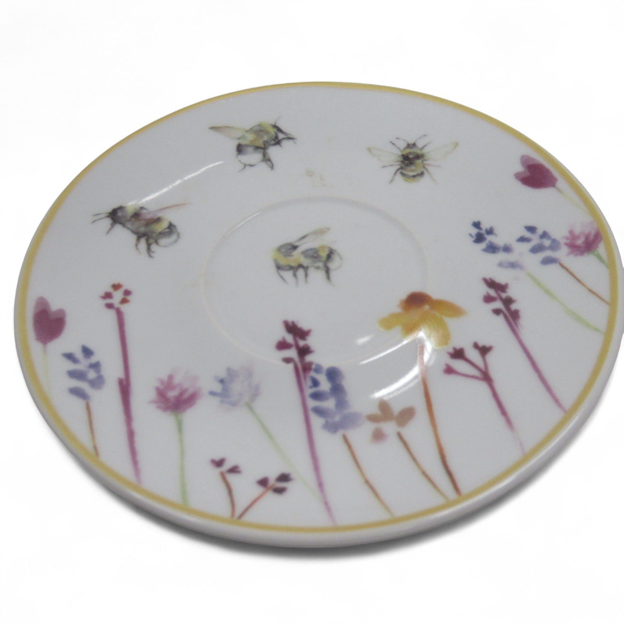 Plate image of Busy Bees Tea for One Fine China The Leonardo Collection
