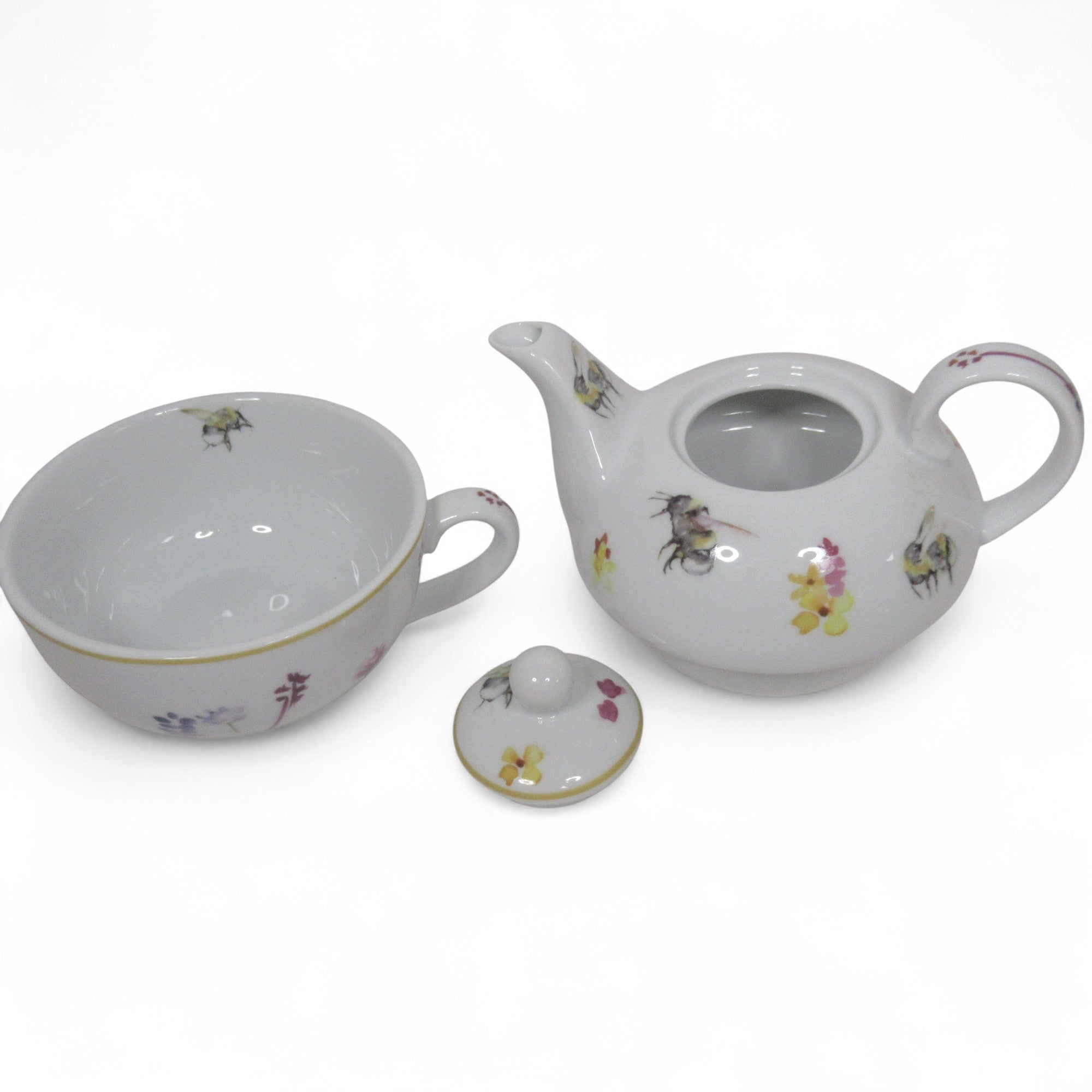 Piece image of Busy Bees Tea for One Fine China The Leonardo Collection