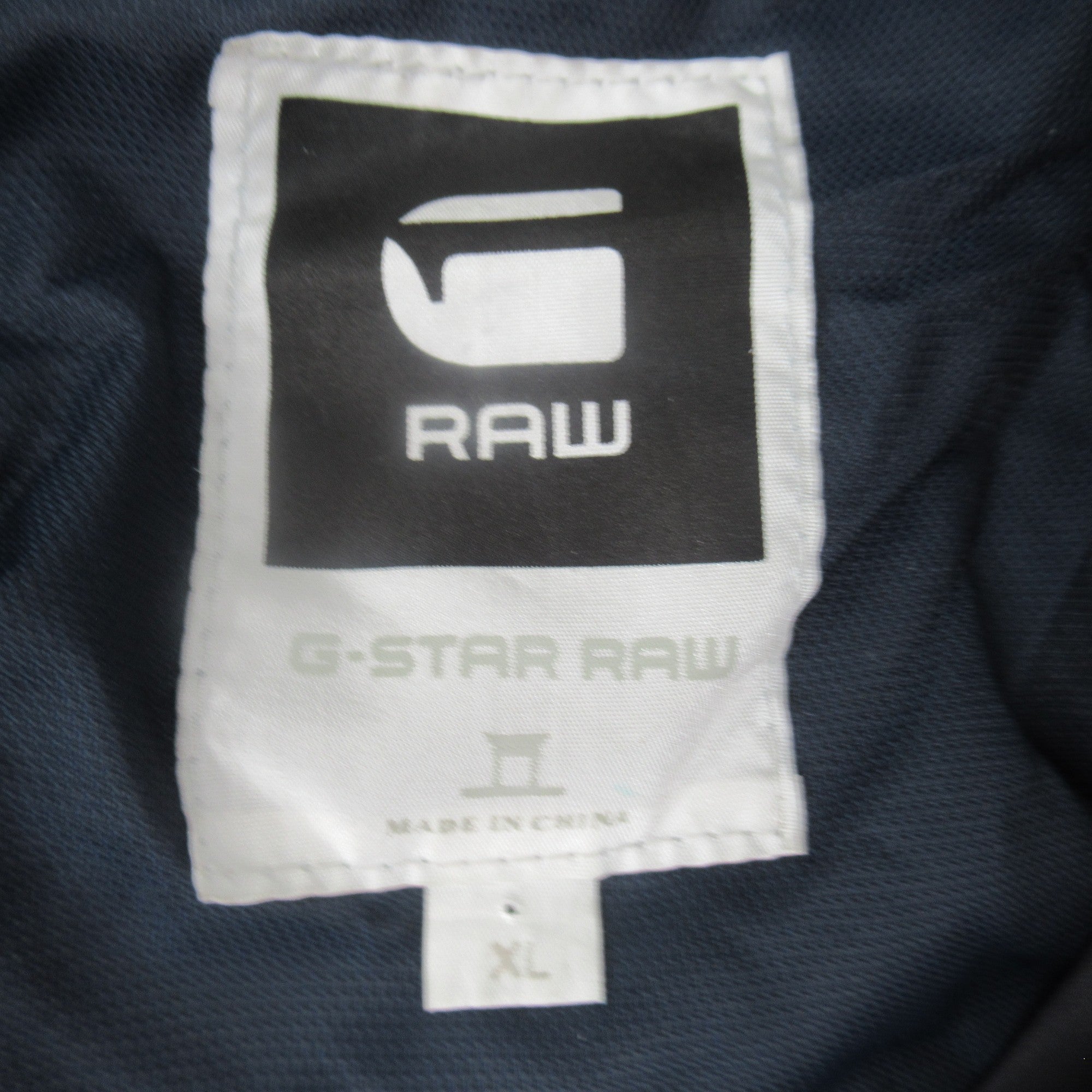 Brand label image for G Star Raw XL Blue Sandhurst Jacket Menswear | Preloved 