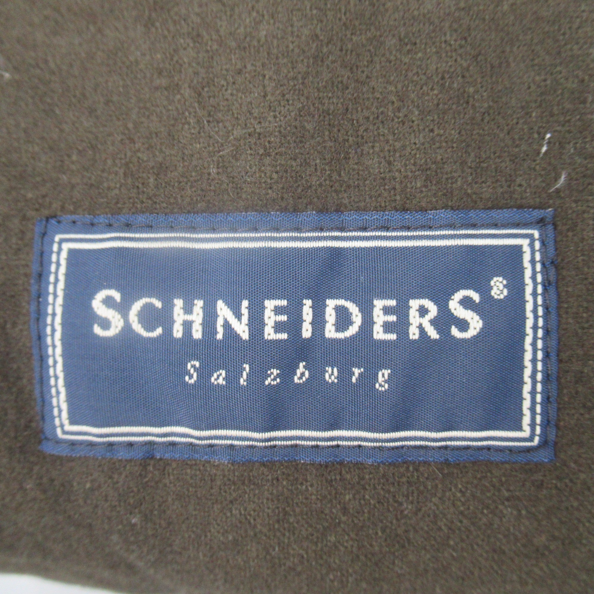 Brand label image for Schneiders UK 12 Green Wool Quilted Coat Womenswear | Preloved 