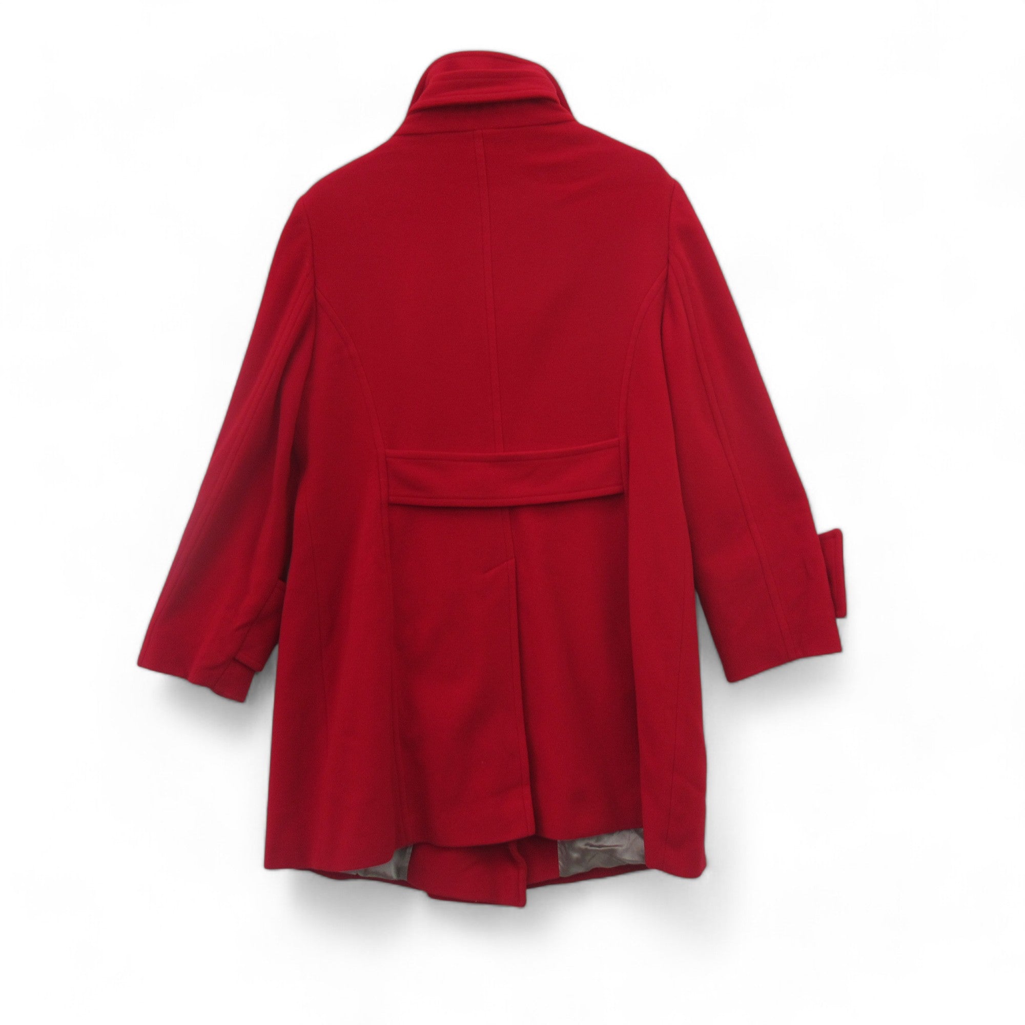 Back image for Artigiano UK 18 Red Double Breasted Overcoat Womenswear | Preloved 