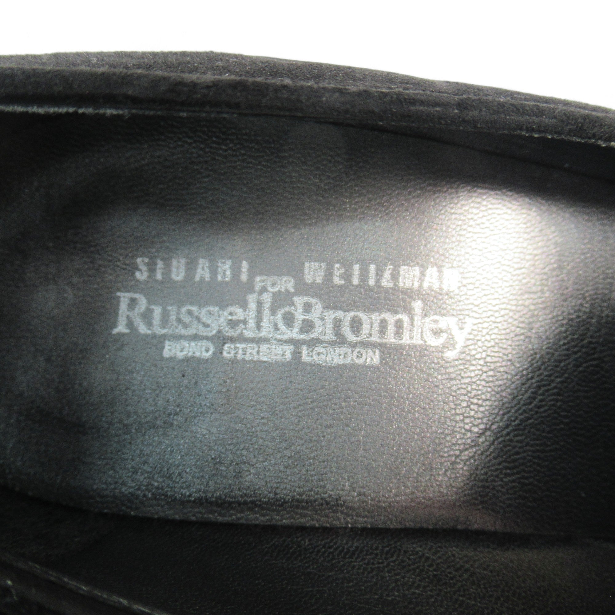 Insole image for Russell & Bromley UK 7 Black Suede Heels Shoes Womenswear | Preloved 