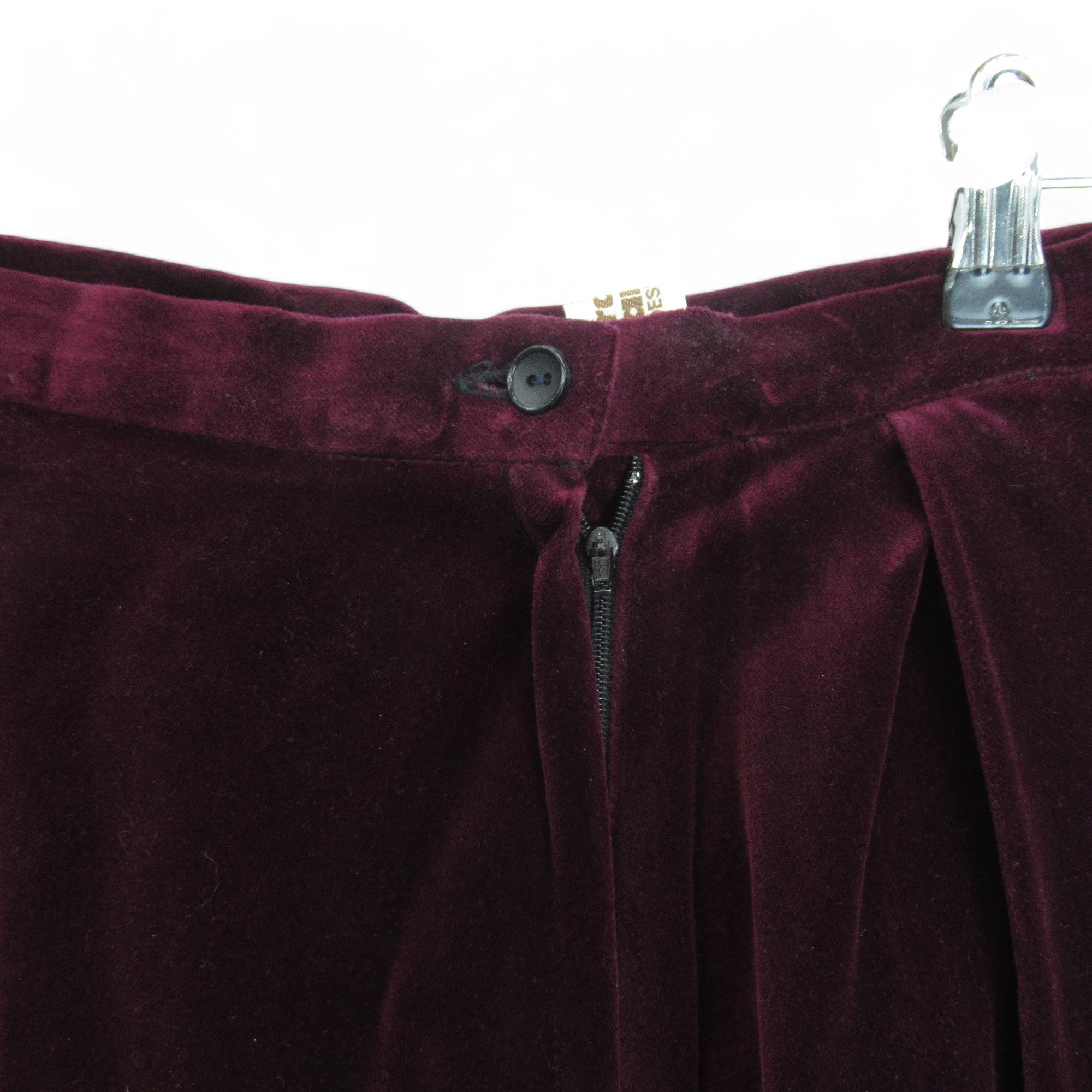 fasten image for Caroline Harris Medium Plum Velvet Outfit Vintage Womenswear | Preloved