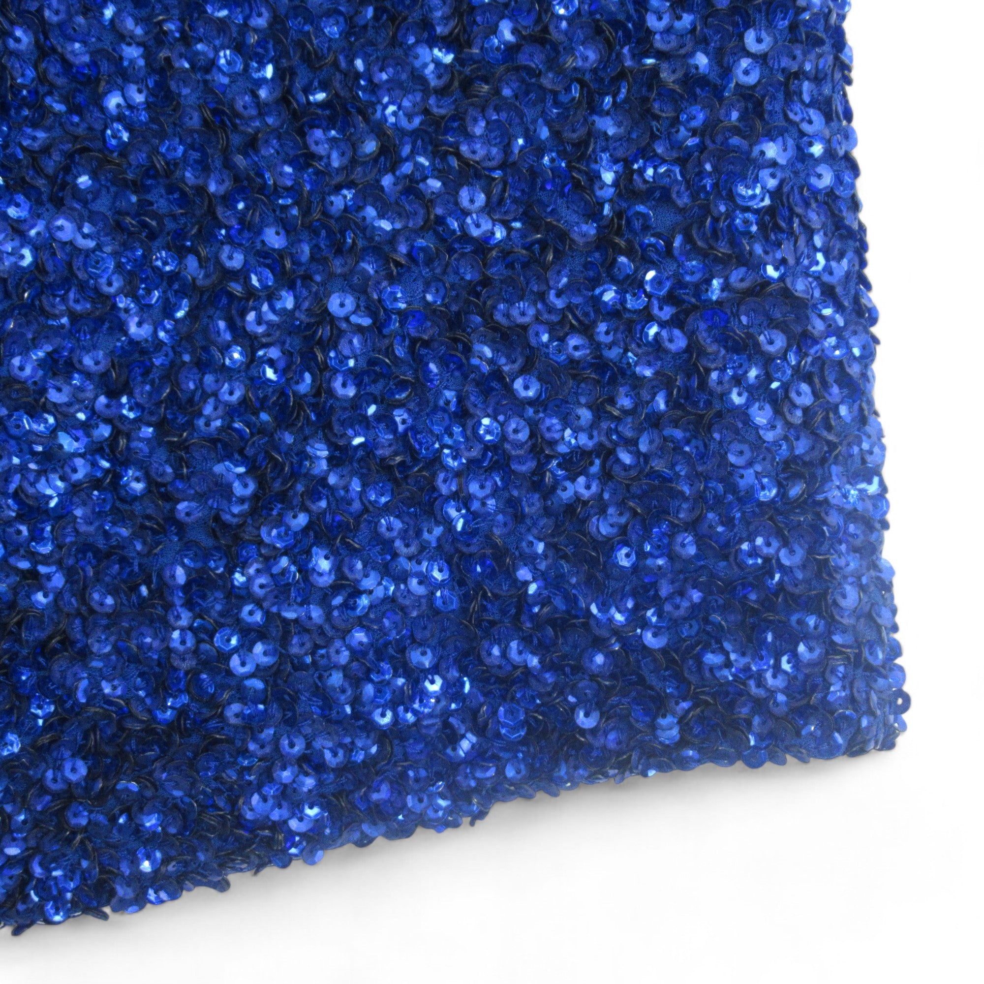 close up image for Topshop Vintage UK 8 Blue Sequin Mini Dress Womenswear | Preloved 