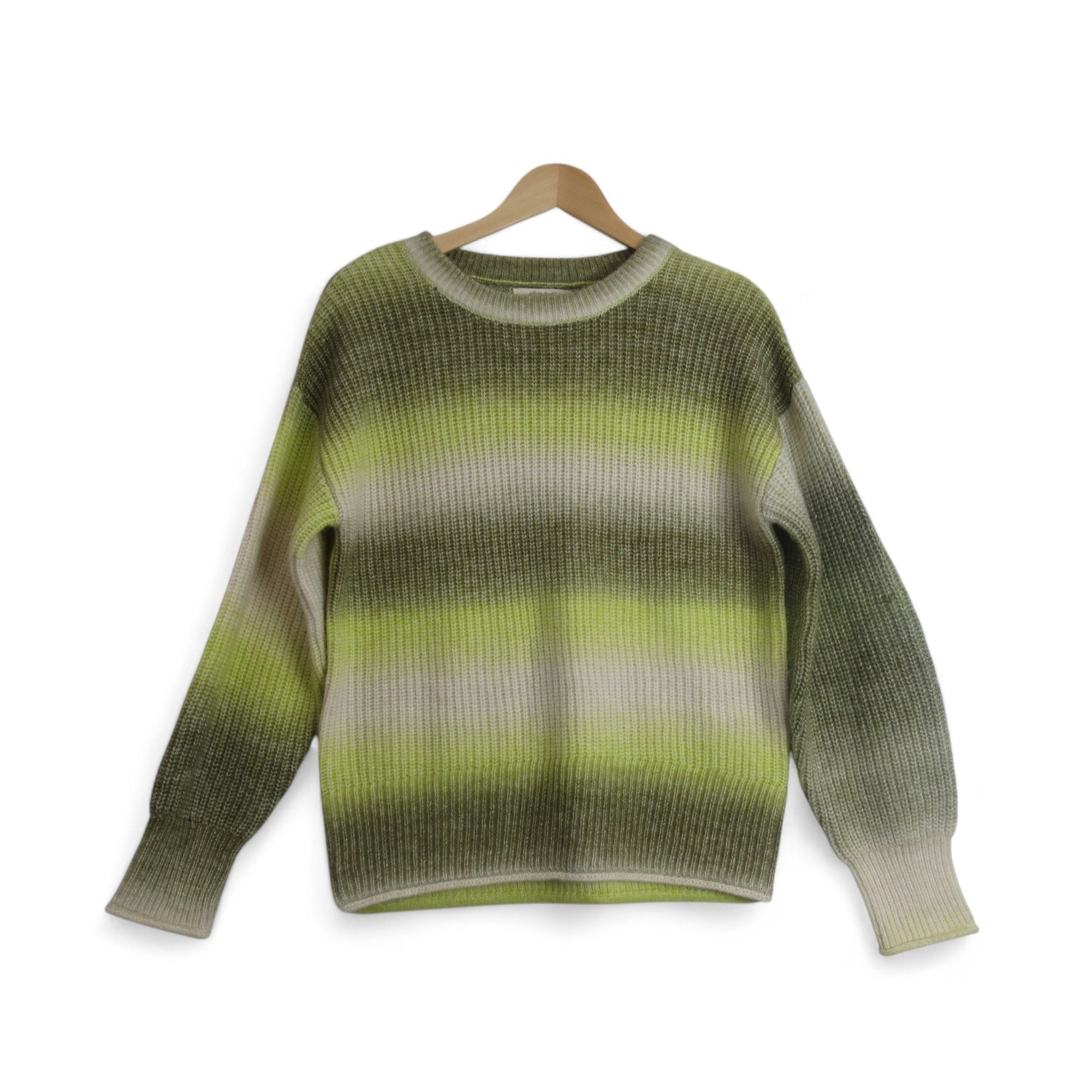 front image for White Stuff UK 8 Green Vintage Knit Jumper Womenswear | Preloved 