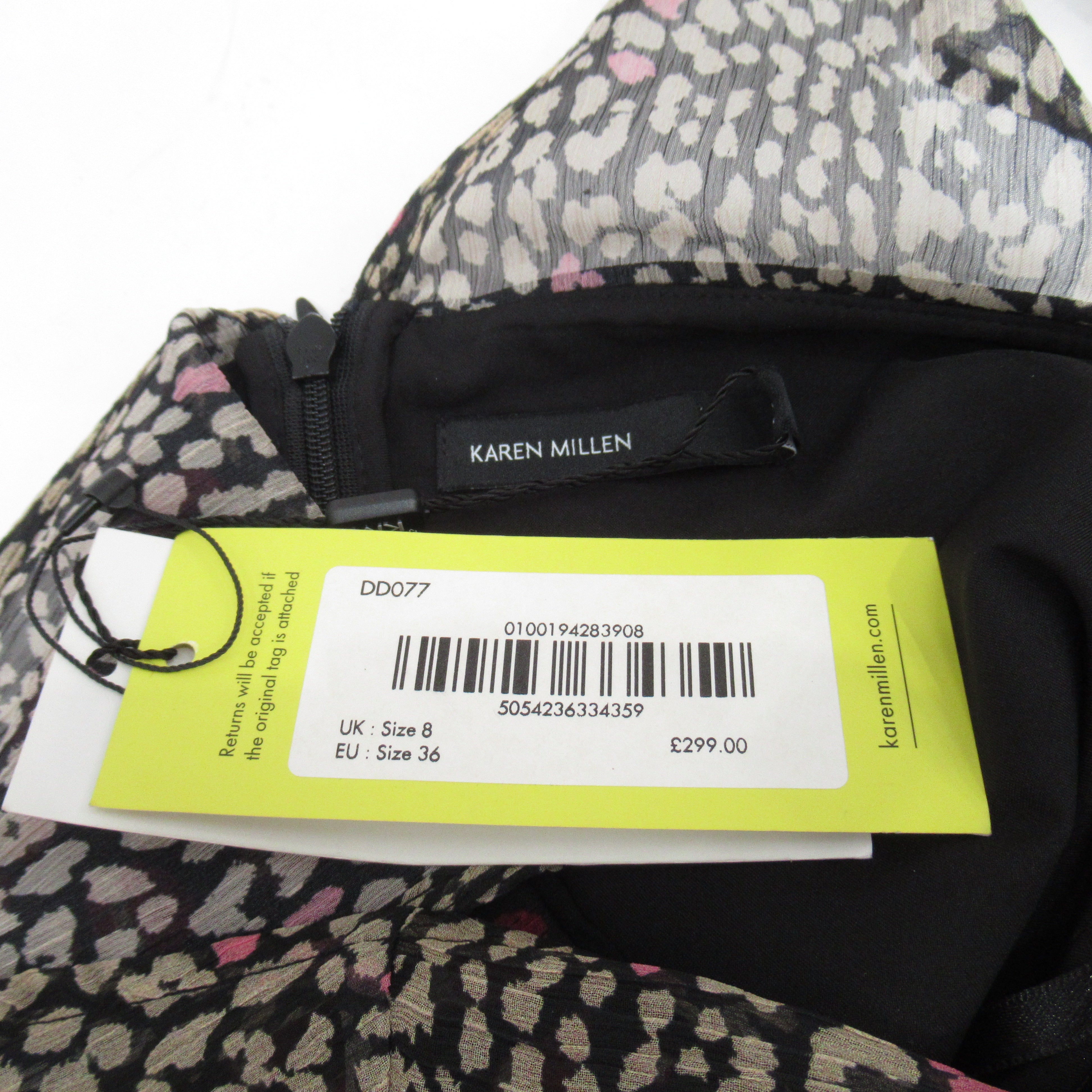 label image for Karen Millen Maxi Dress UK 8 Multicoloured Womenswear | Pre-loved