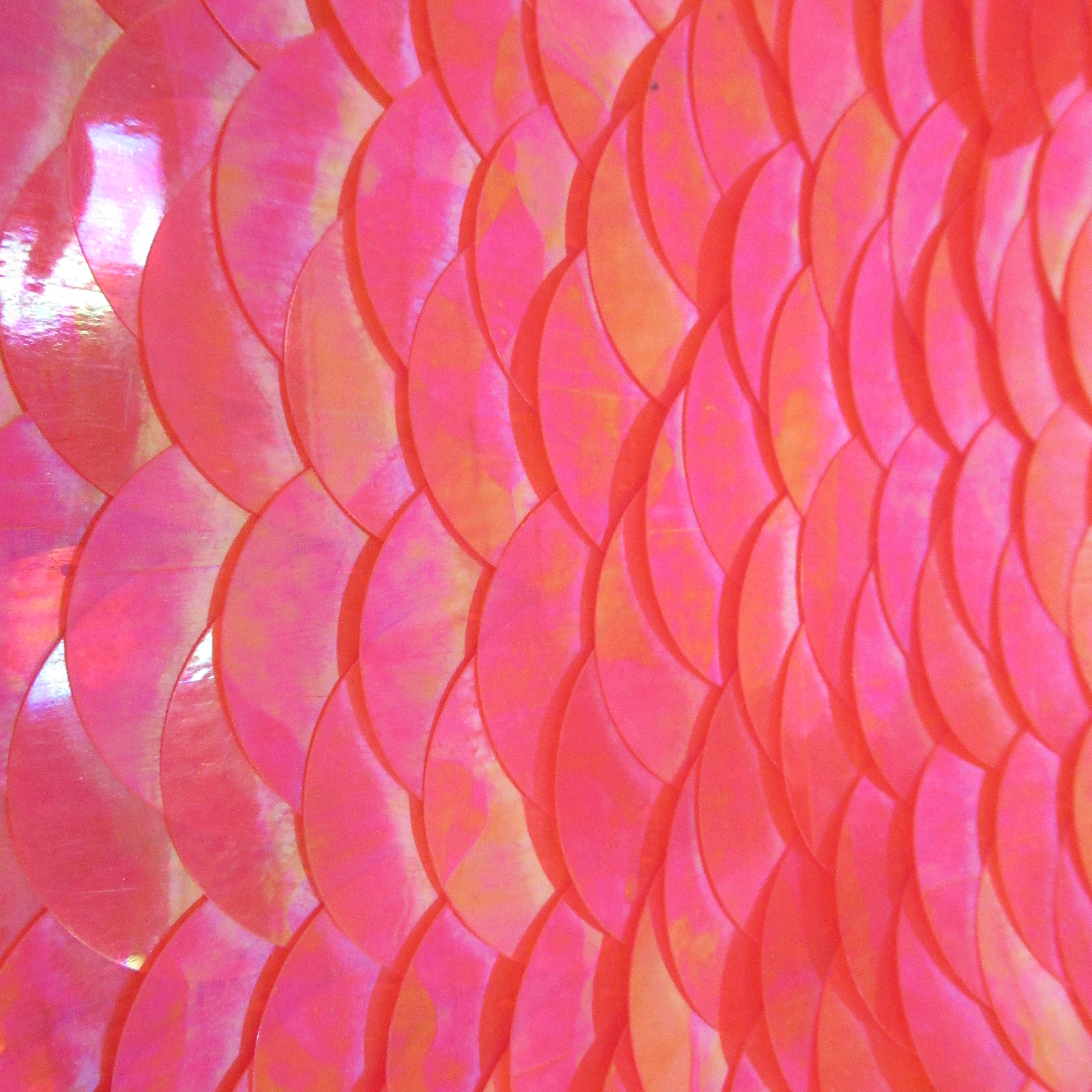 close up image for Unbranded Mermaid Dress Orange Medium Womenswear | Pre-loved