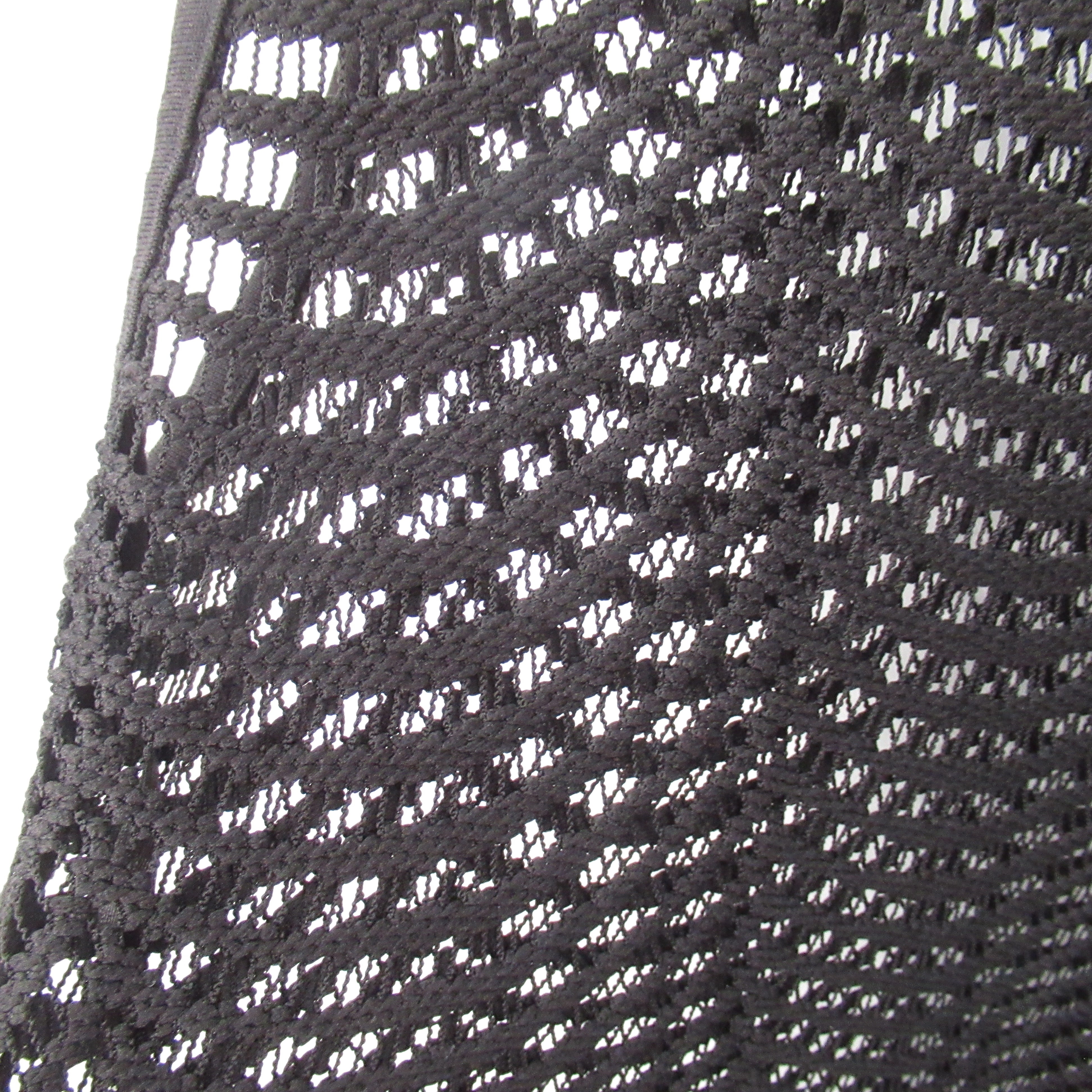 close up image for New Look String Vest Black Medium Unisex | Pre-loved