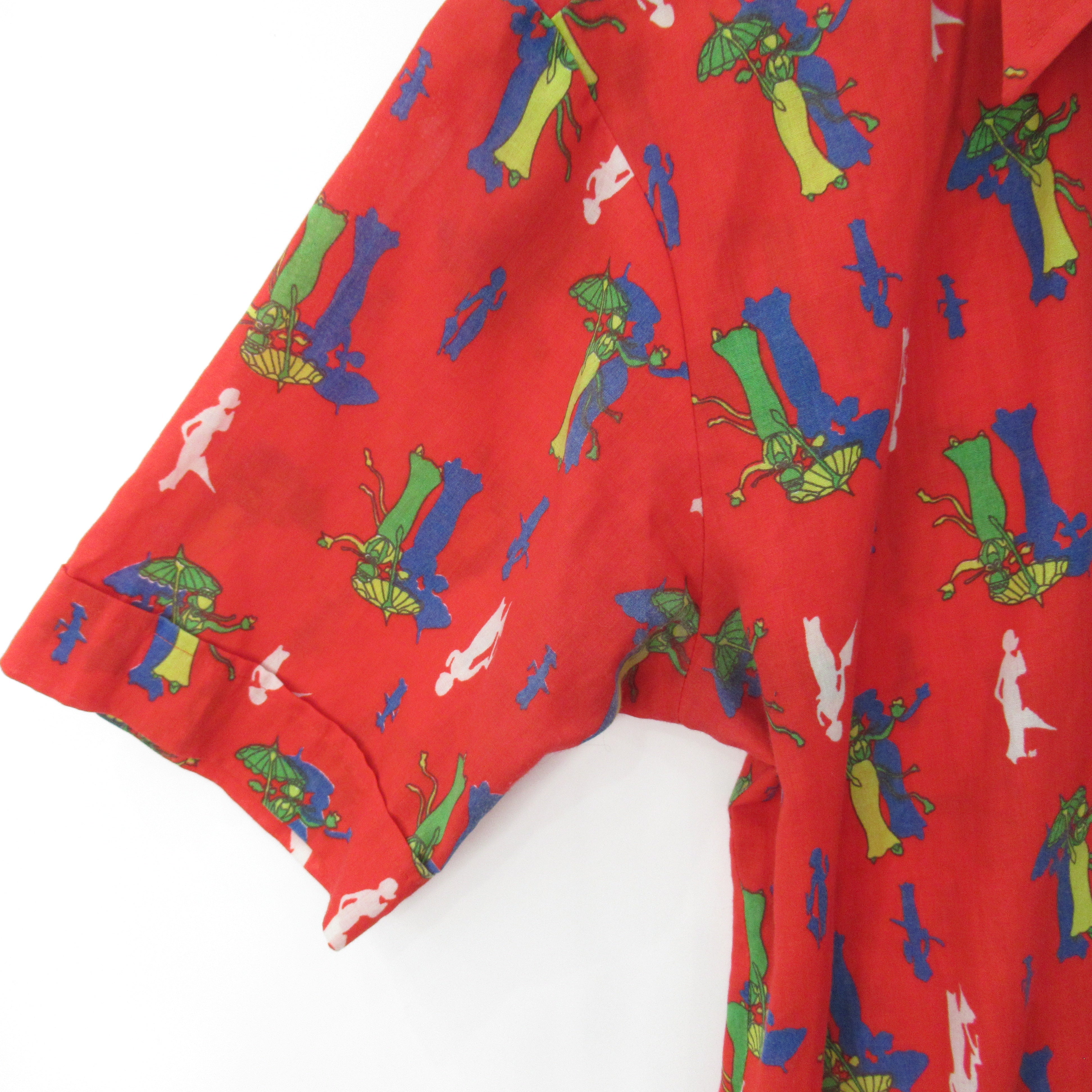 sleeve image for Carre Vintage Shirt Medium Multicoloured Menswear | Pre-loved