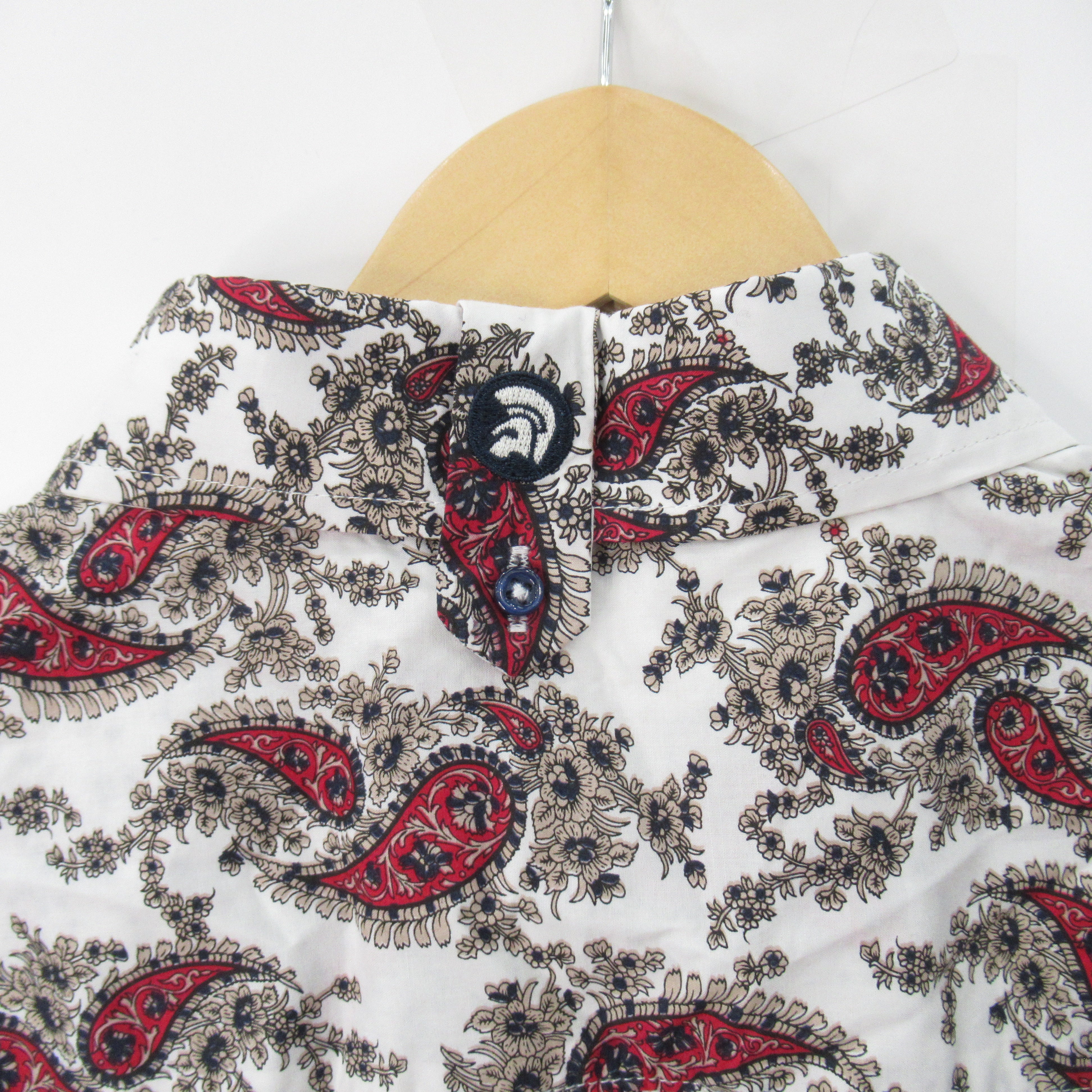 collar image for Trojan Shirt Medium Multicoloured Paisley Menswear | Pre-loved