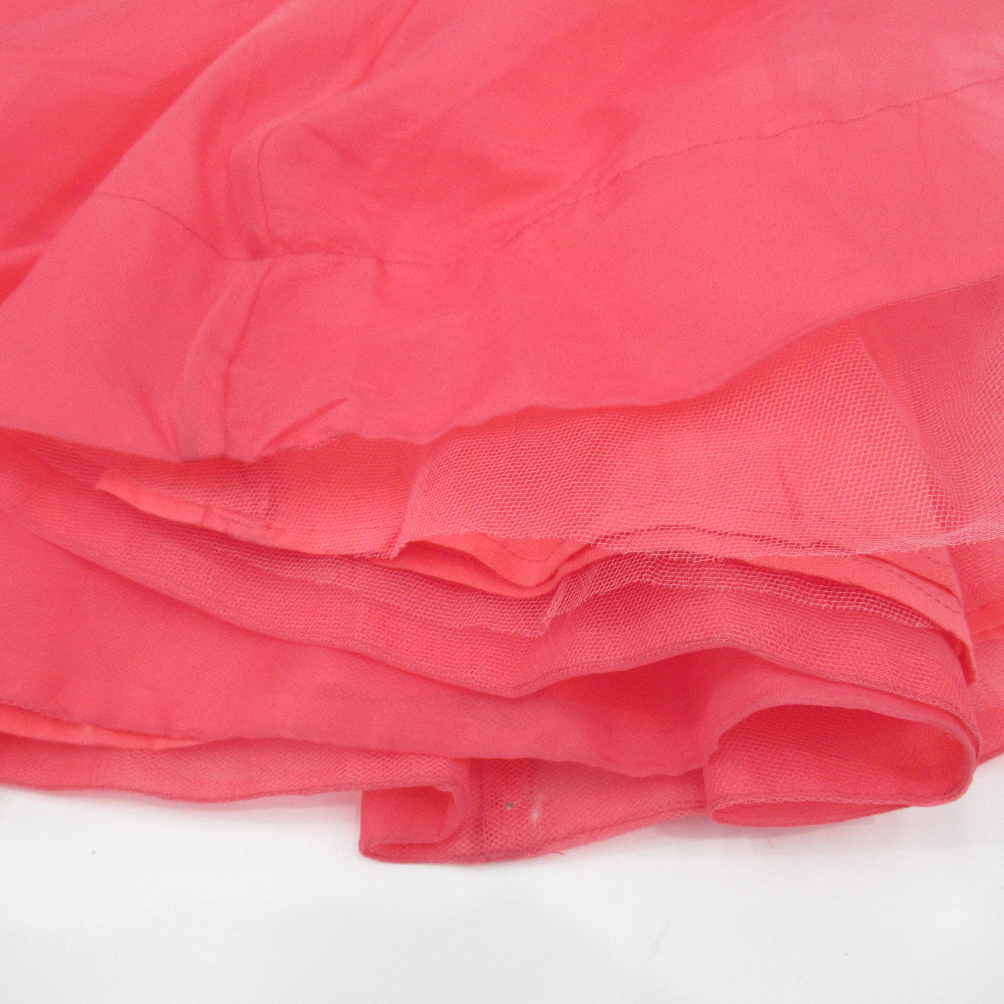 lining image for Bardot Organza Mini Dress Pink UK 10 Womenswear | Pre-loved