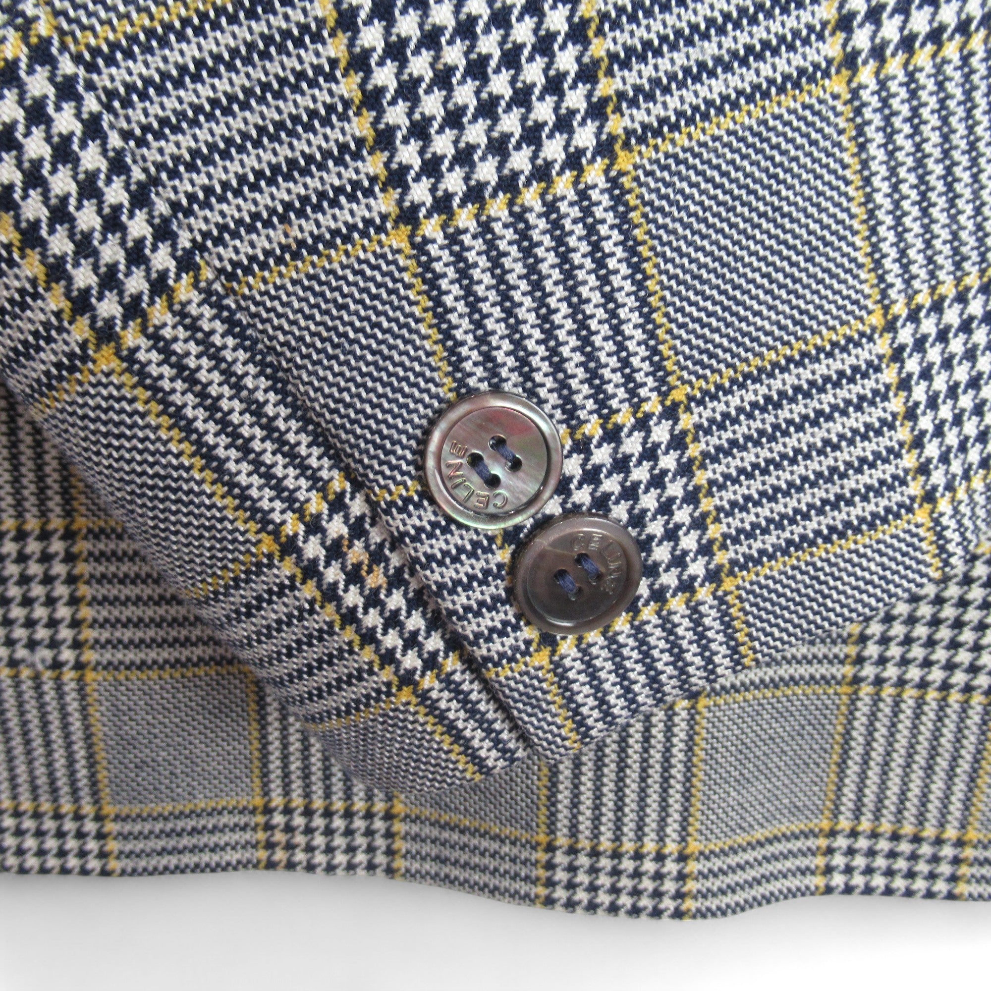 button image for Celine Paris Medium Grey Check Vintage Suit Womenswear | Preloved 