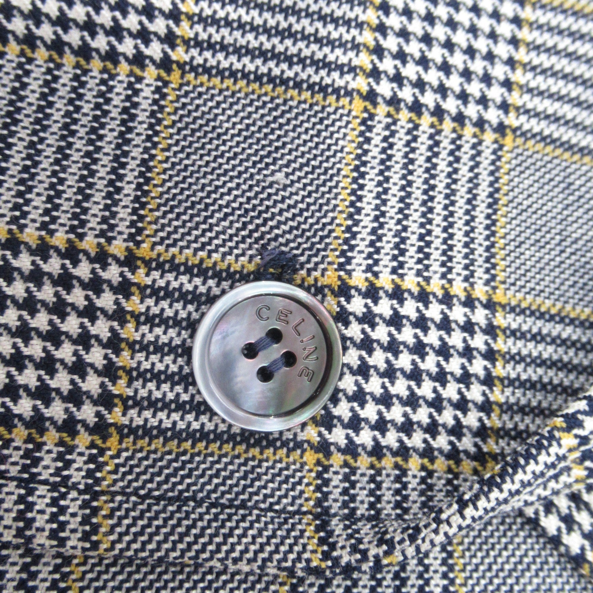 button image for Celine Paris Medium Grey Check Vintage Suit Womenswear | Preloved 