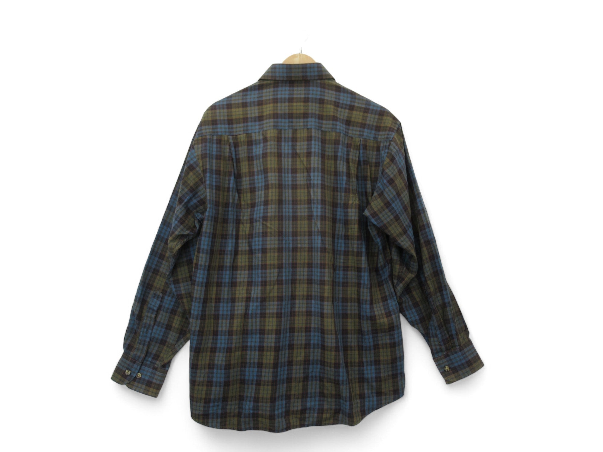 Back image for Viyella 15 3/4" Multicoloured Checked Shirt Menswear | Preloved