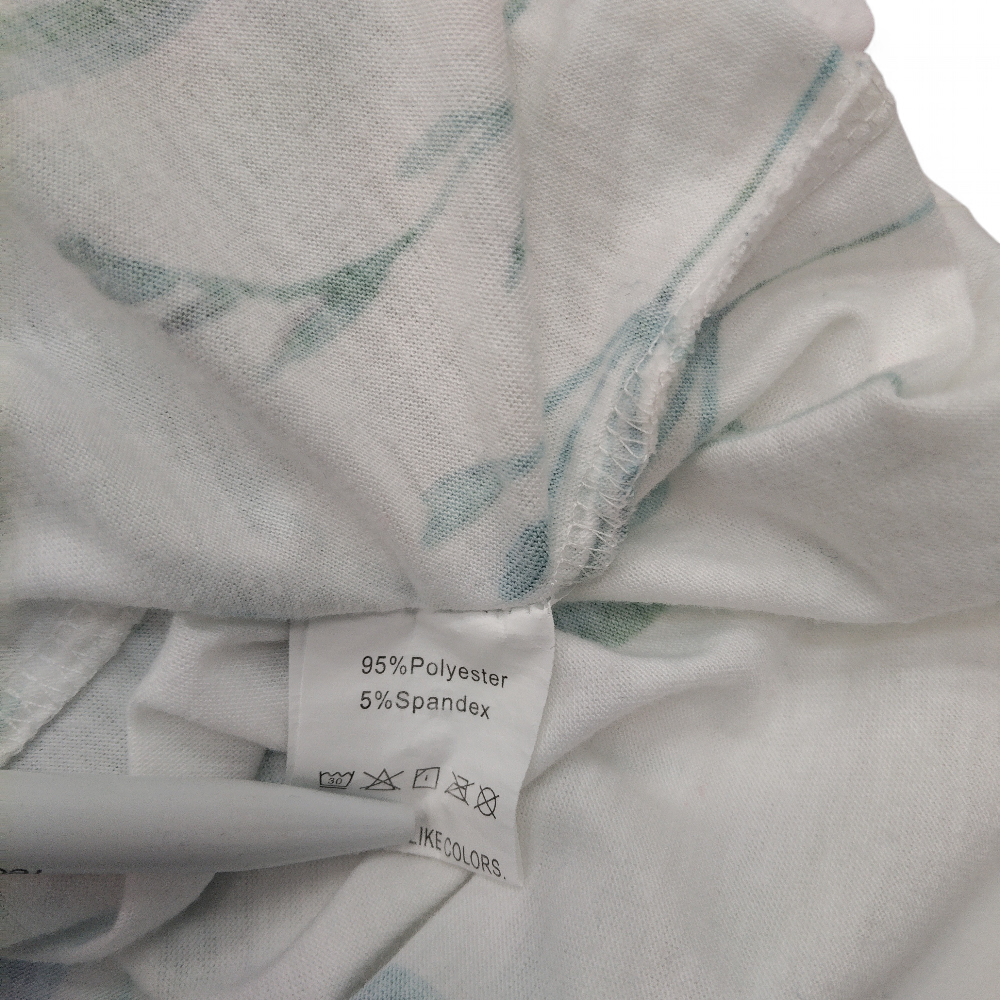 care label image for Floral Top Blouse XL Multicoloured Womenswear | Pre-loved
