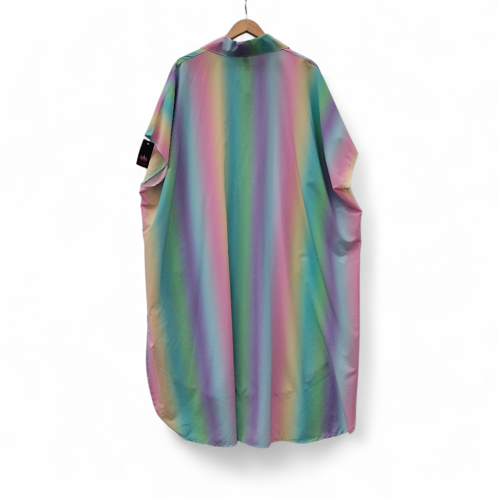 back image for The Closet Queen Rainbow Shirt Dress XXL Womenswear | Pre-loved