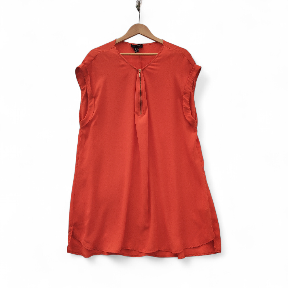 front image for New Look Curves Tunic Orange UK 24 Womenswear | Pre-loved