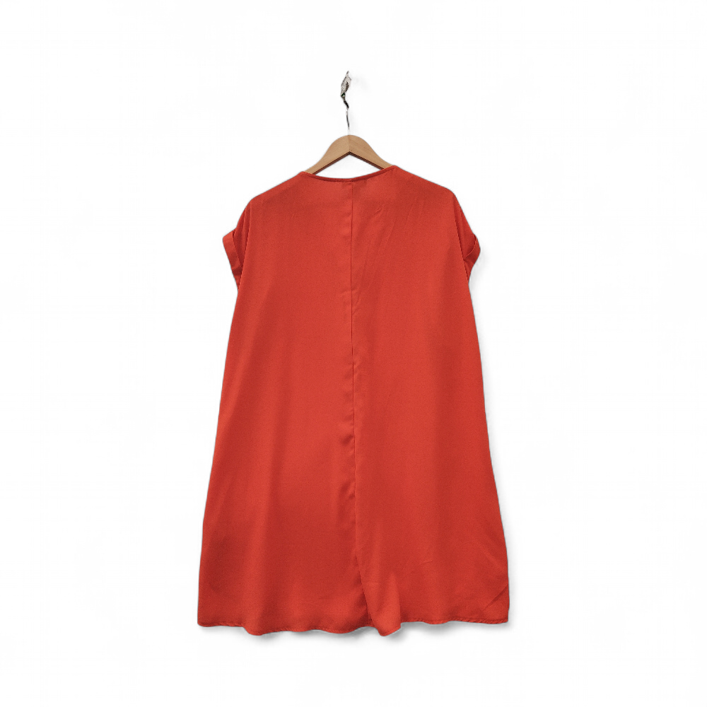 back image for New Look Curves Tunic Orange UK 24 Womenswear | Pre-loved