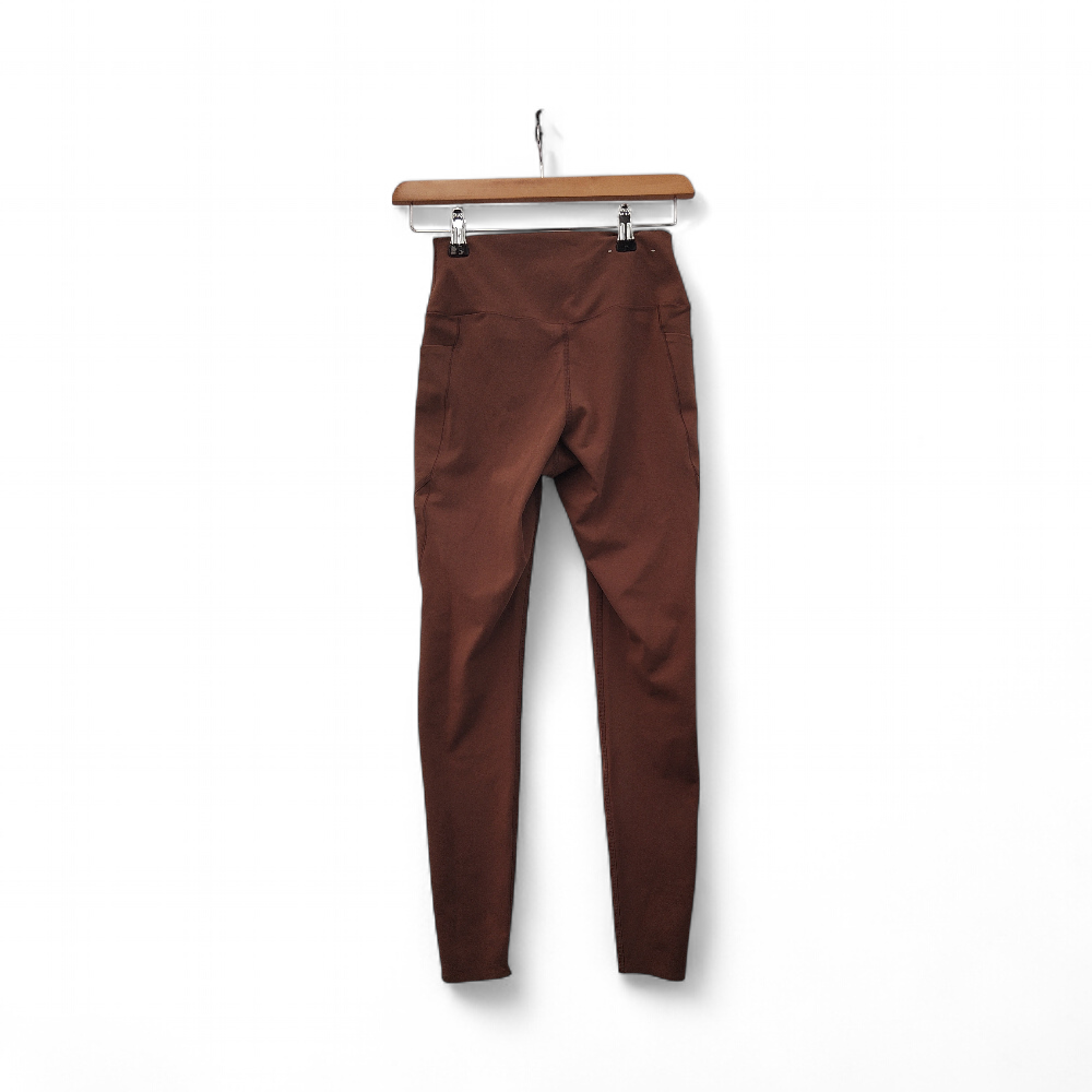 back image for UniQlo Performance Gym Leggings Small Brown Womenswear | Pre-loved