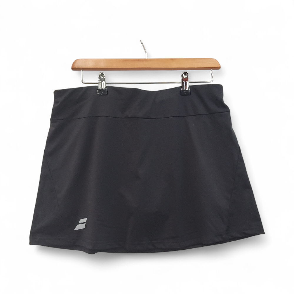 front image for Babolat Sports Skirt Shorts UK 14 Black Tennis Gym Womenswear | Pre-loved