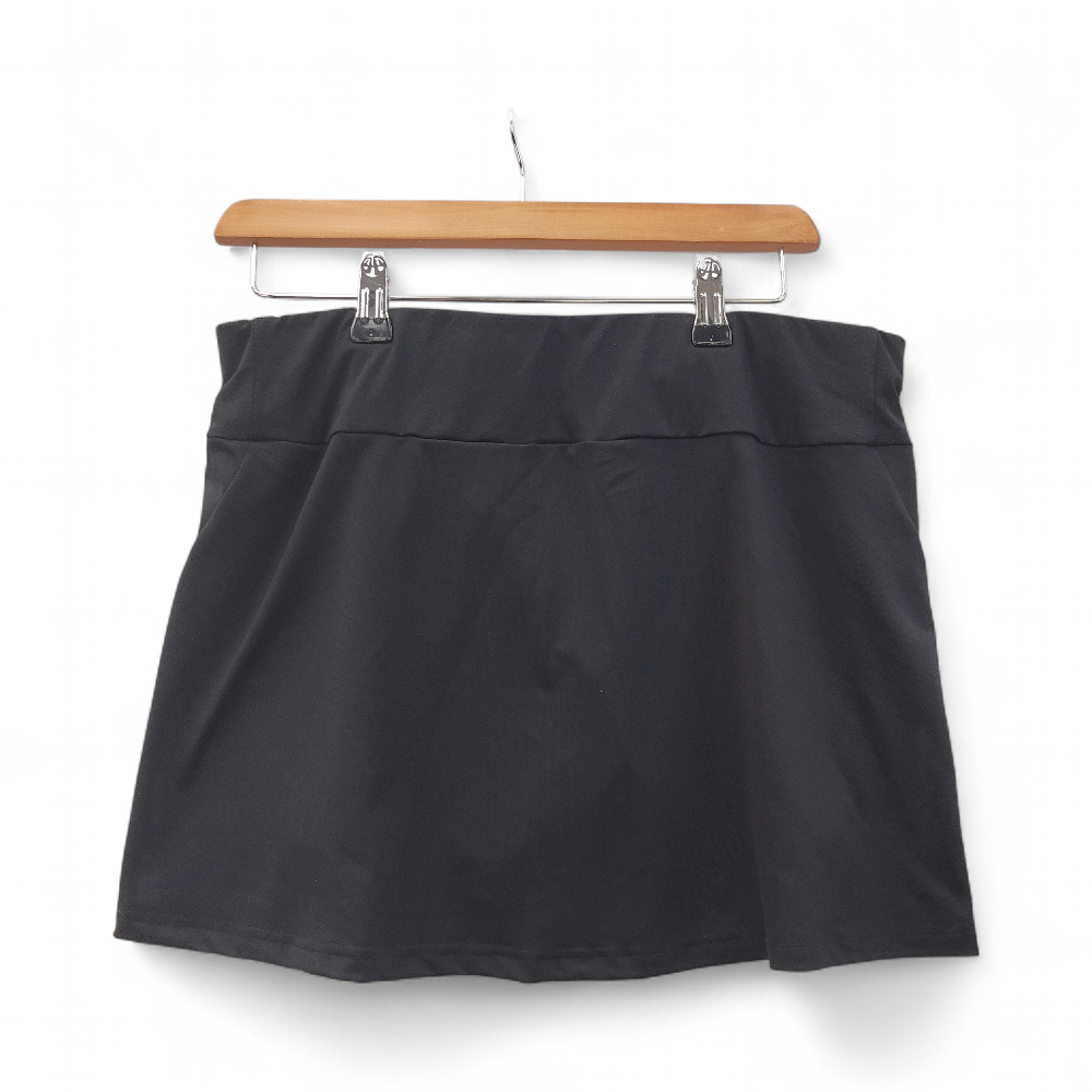 back image for Babolat Sports Skirt Shorts UK 14 Black Tennis Gym Womenswear | Pre-loved