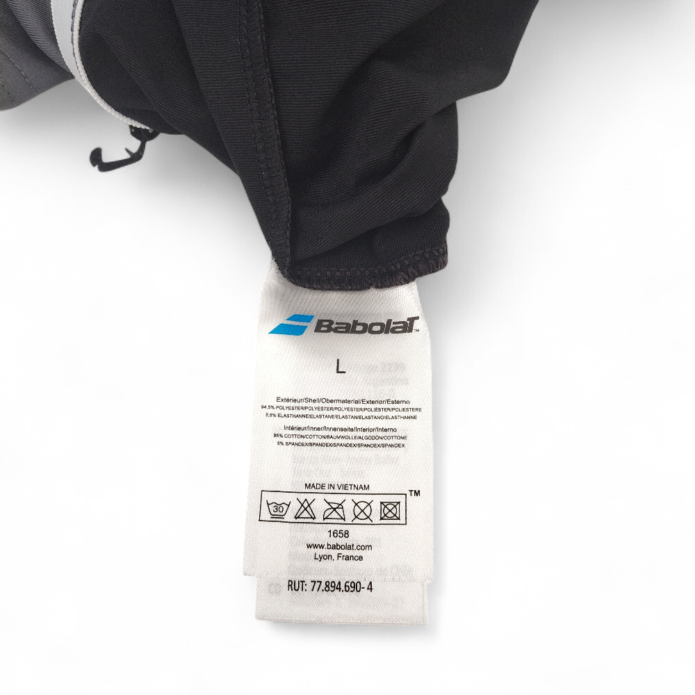 care label image for Babolat Sports Skirt Shorts UK 14 Black Tennis Gym Womenswear | Pre-loved