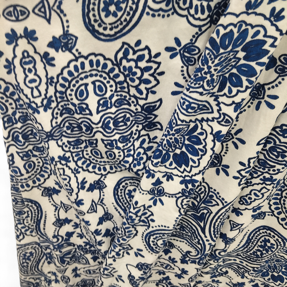 close up image for Strappy Dress Blue White Large Womenswear | Pre-loved