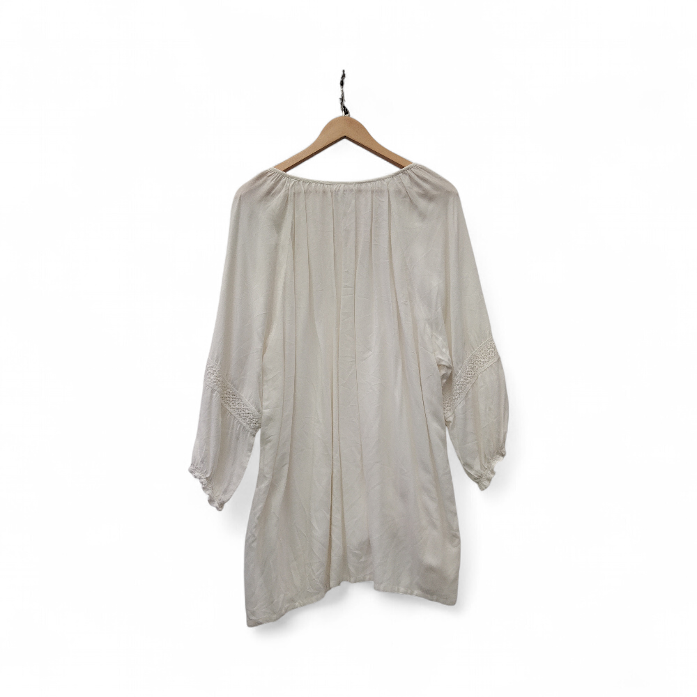 back image for La Redoute Blouse White UK 20 Womenswear | Pre-loved