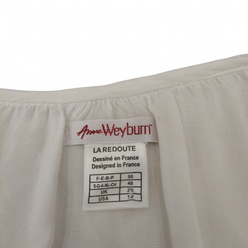 label image for La Redoute Blouse White UK 20 Womenswear | Pre-loved