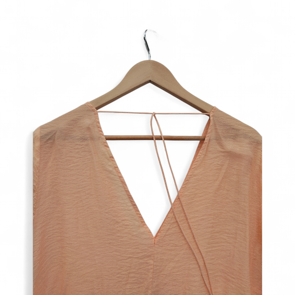 H&M Top Blouse Orange XXL Womenswear | Pre-loved