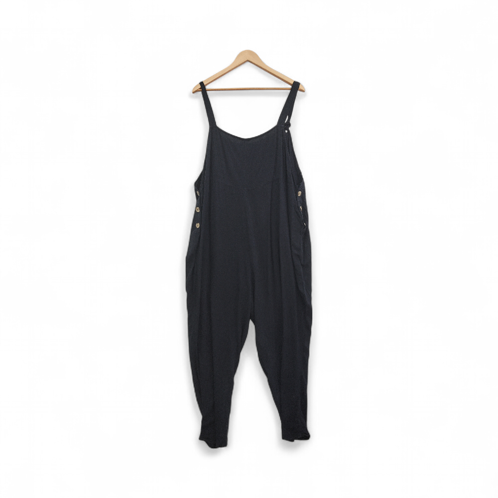 back image for Limited Collection Dungarees Navy Blue UK 20 Womenswear | Pre-loved 