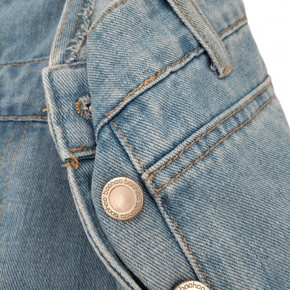 button image for Boohoo Denim Dress UK 22 Blue Womenswear | Pre-loved