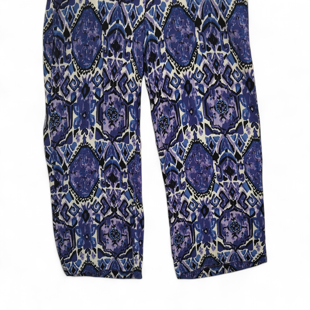 leg image for TU Wide Leg Trousers Purple UK 22 Womenswear | Pre-loved