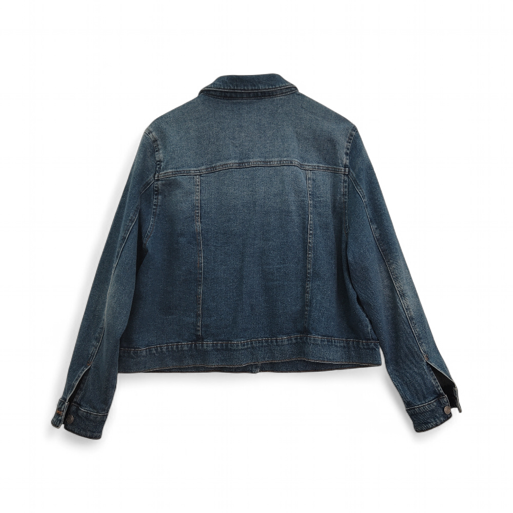 back image for Dunnes Denim Jacket UK 22 Blue Womenswear | Pre-loved
