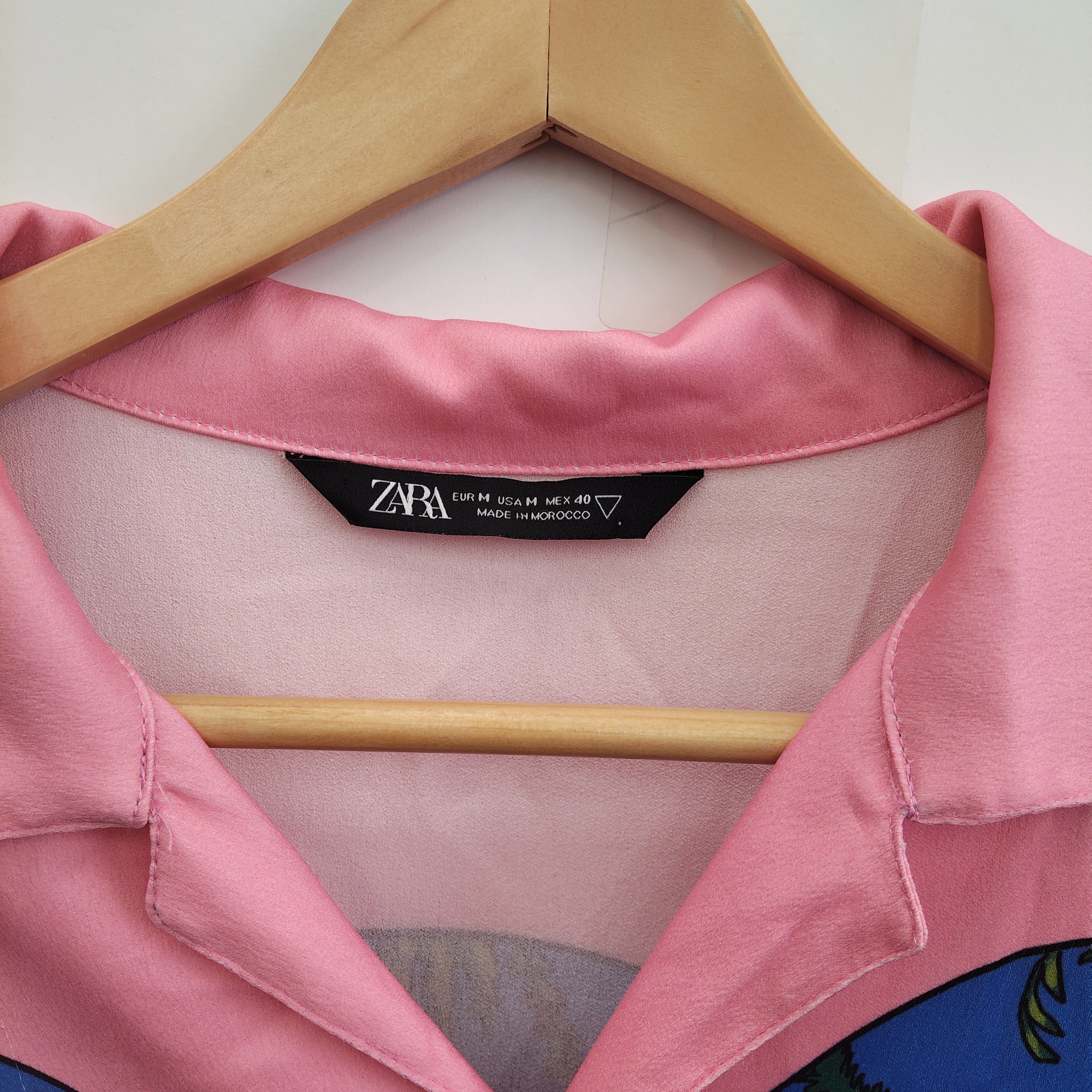 label image for Zara Shirt Medium Multicoloured Rainbow Menswear | Pre-loved