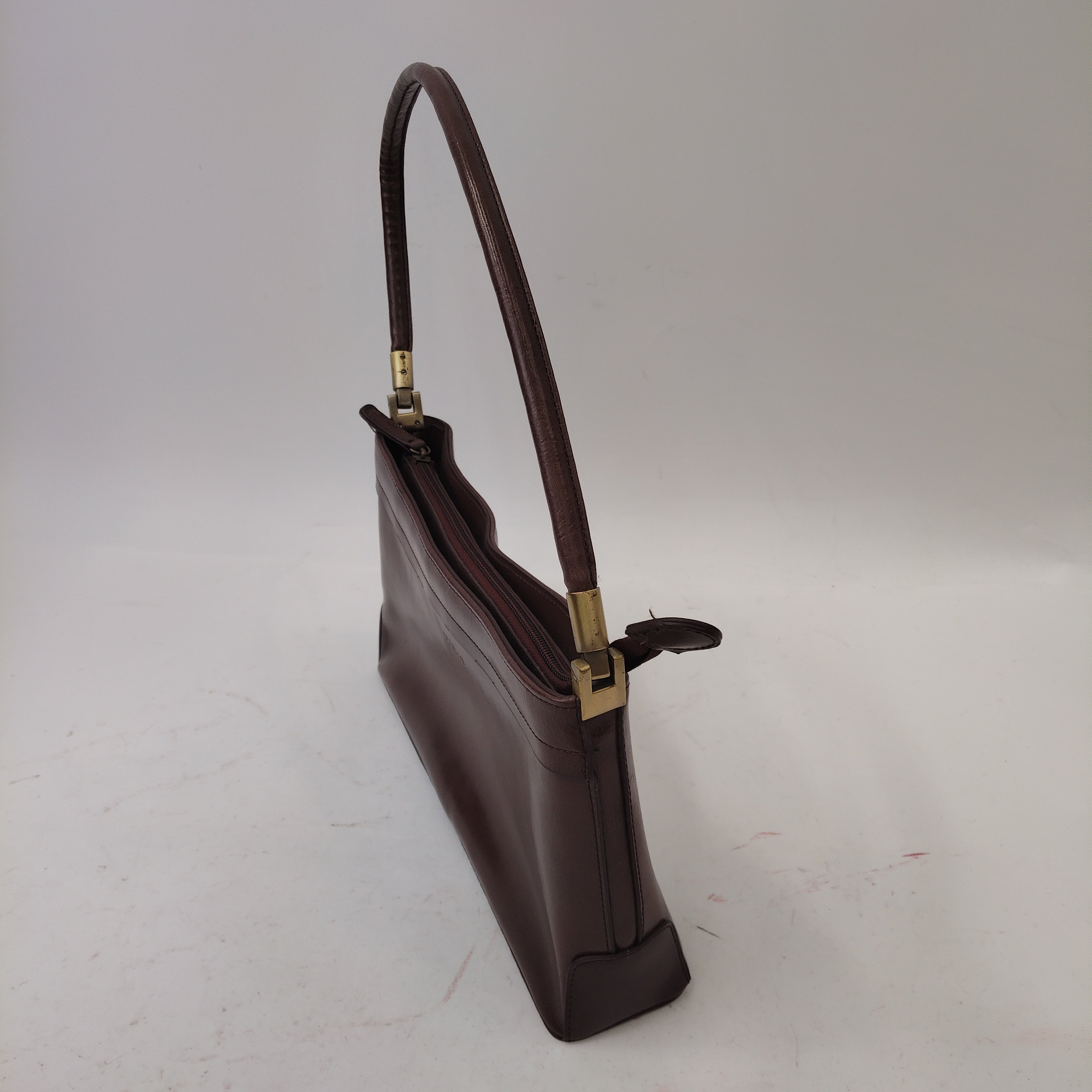 side image for Dollibag Paris Vintage Handbag Brown Small PVC Womenswear | Pre-loved