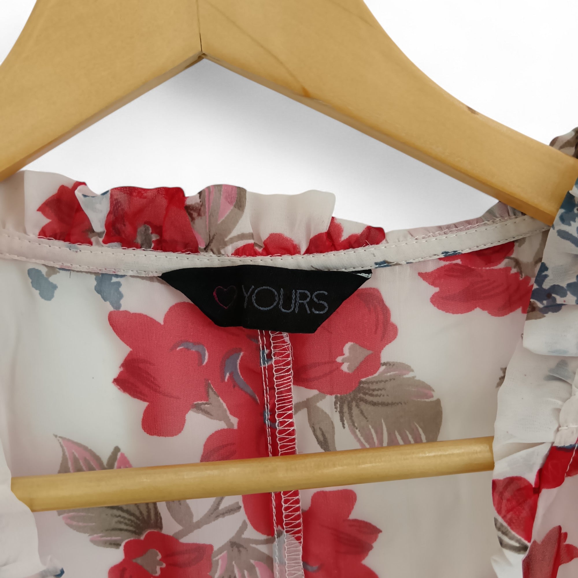 label image for Yours Blouse Top UK 22 Multicoloured Floral Womenswear | Pre-loved