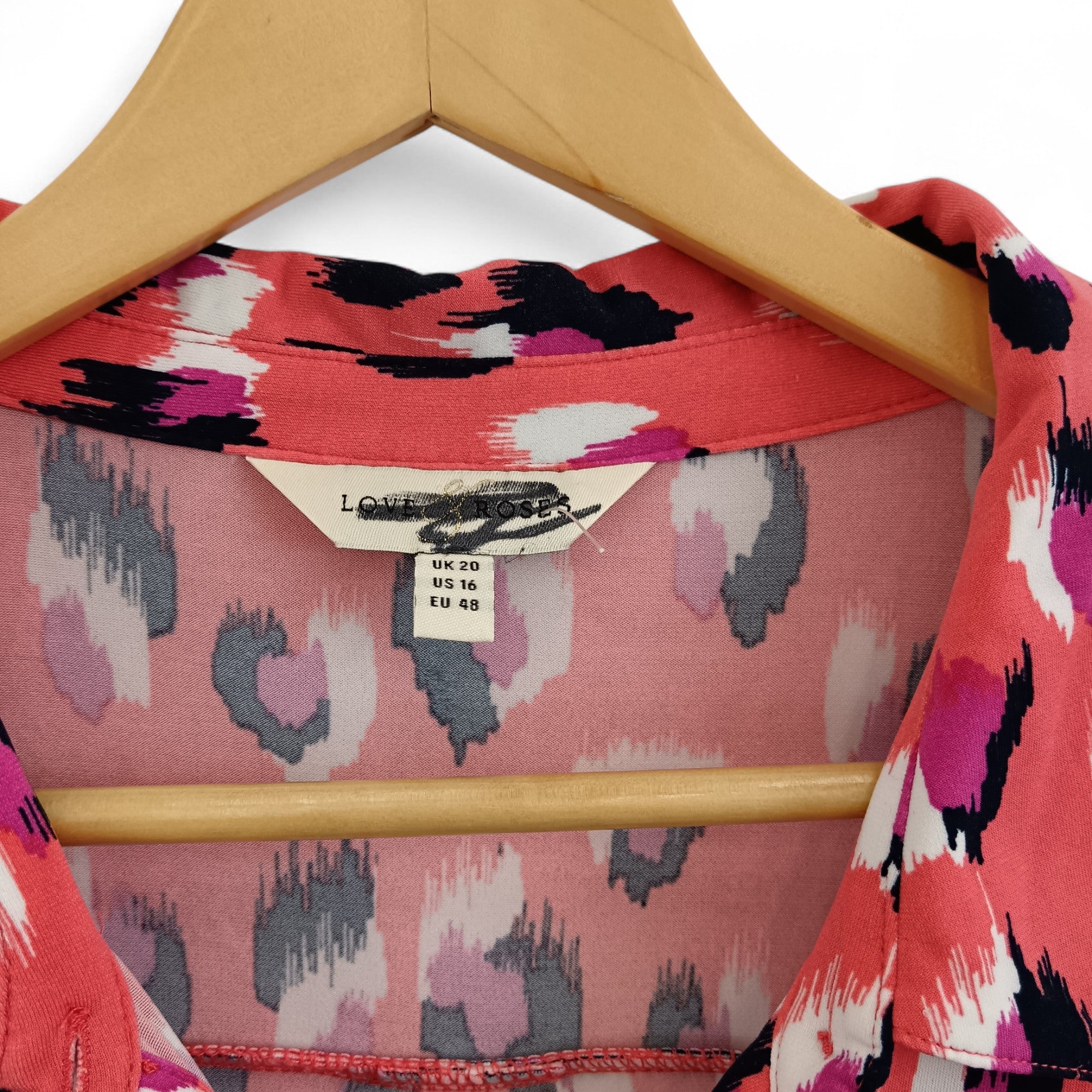 label image for Love & Roses Dress UK 20 Multicoloured Long Womenswear | Pre-loved