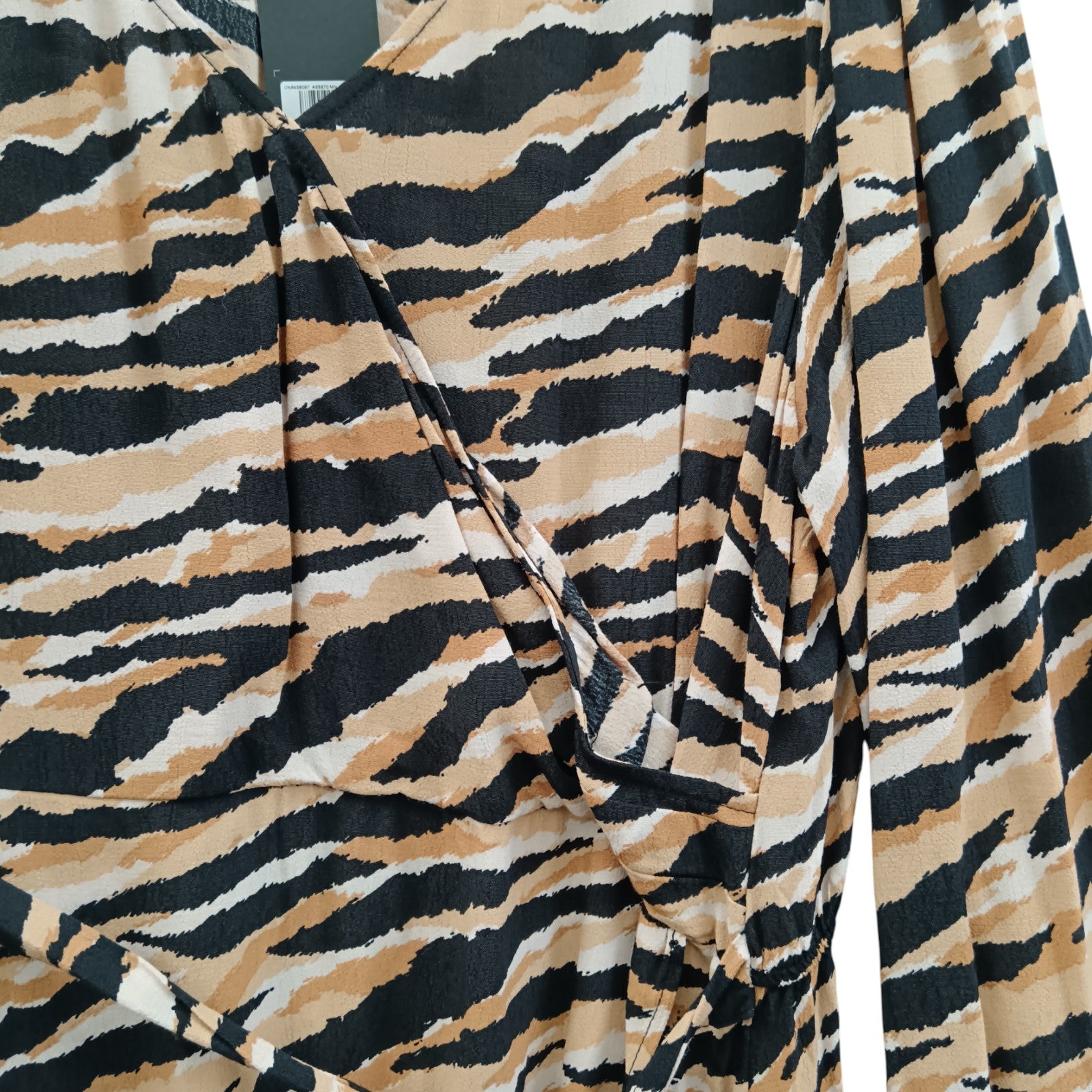 close up image for  Myleene Klass Multicolour Midi Dress UK22 Womenswear / Pre- loved