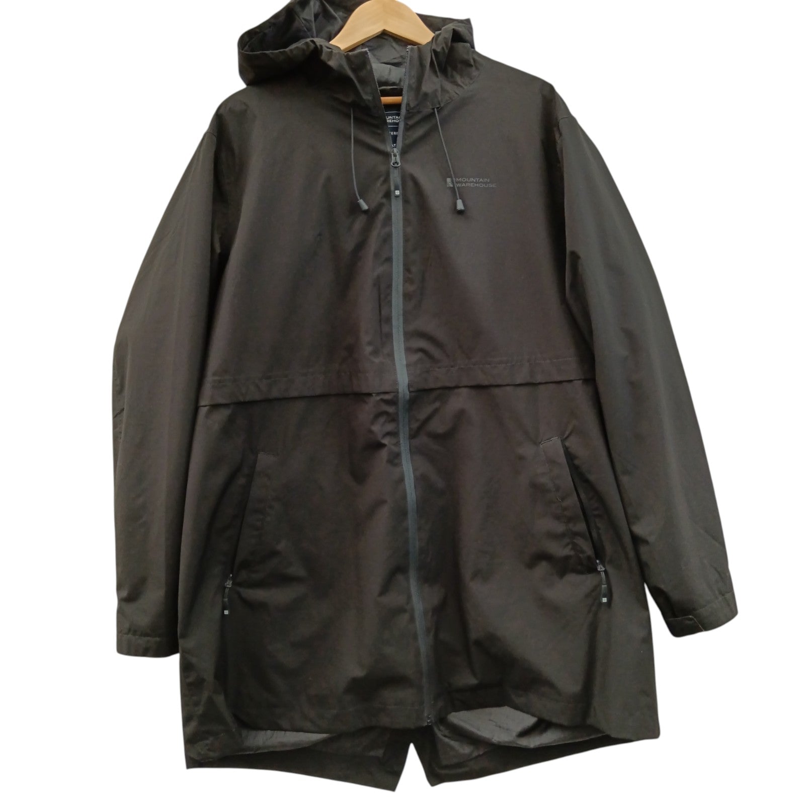 Front image for Mountain Warehouse Black Jacket  UK 22  Womenswear | Pre-loved