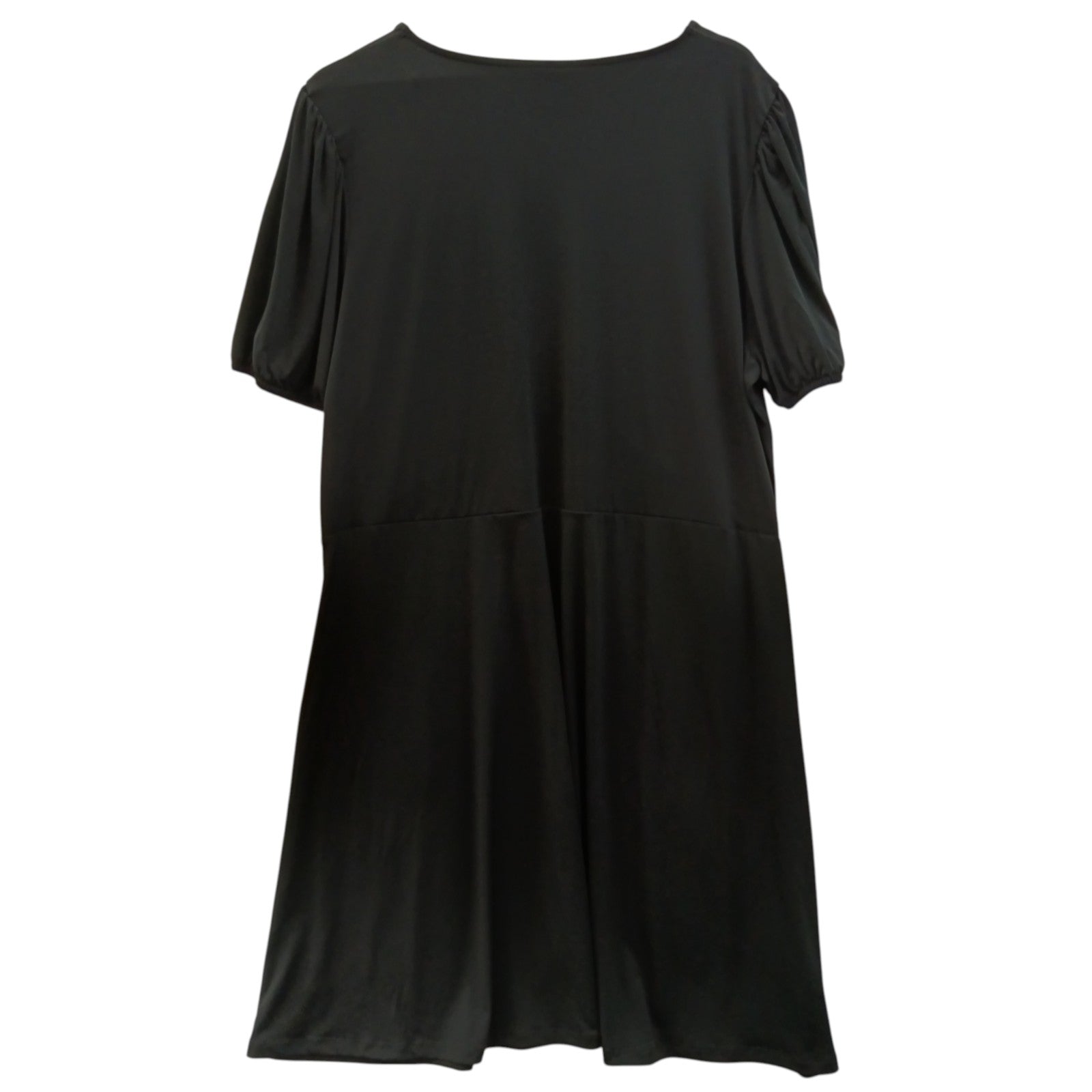 Back image for Lipsy London Black Cinched-Waist Jersey Dress UK 22 -Womenswear | Pre-loved