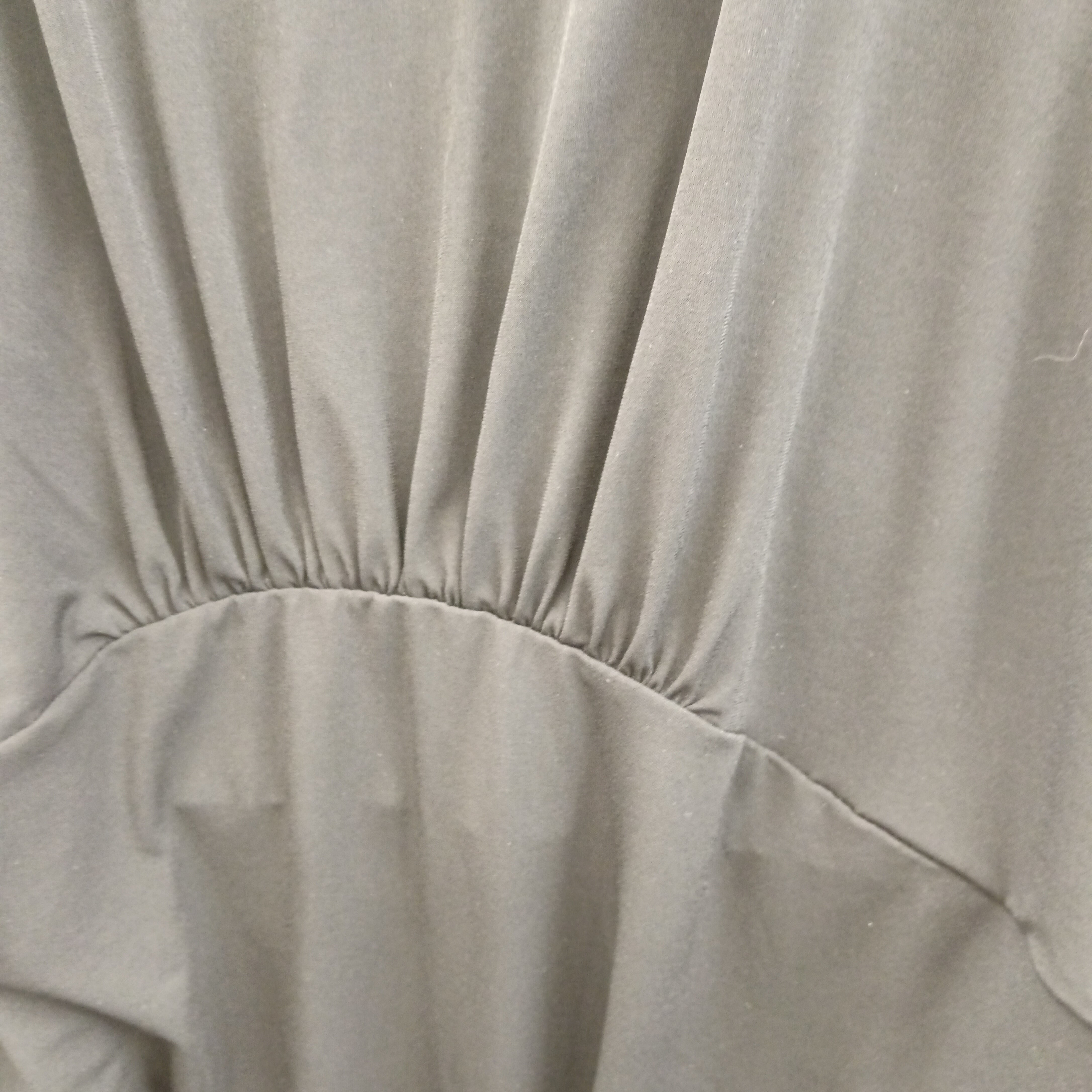 Close up label for Lipsy London Black Cinched-Waist Jersey Dress UK 22 -Womenswear | Pre-loved