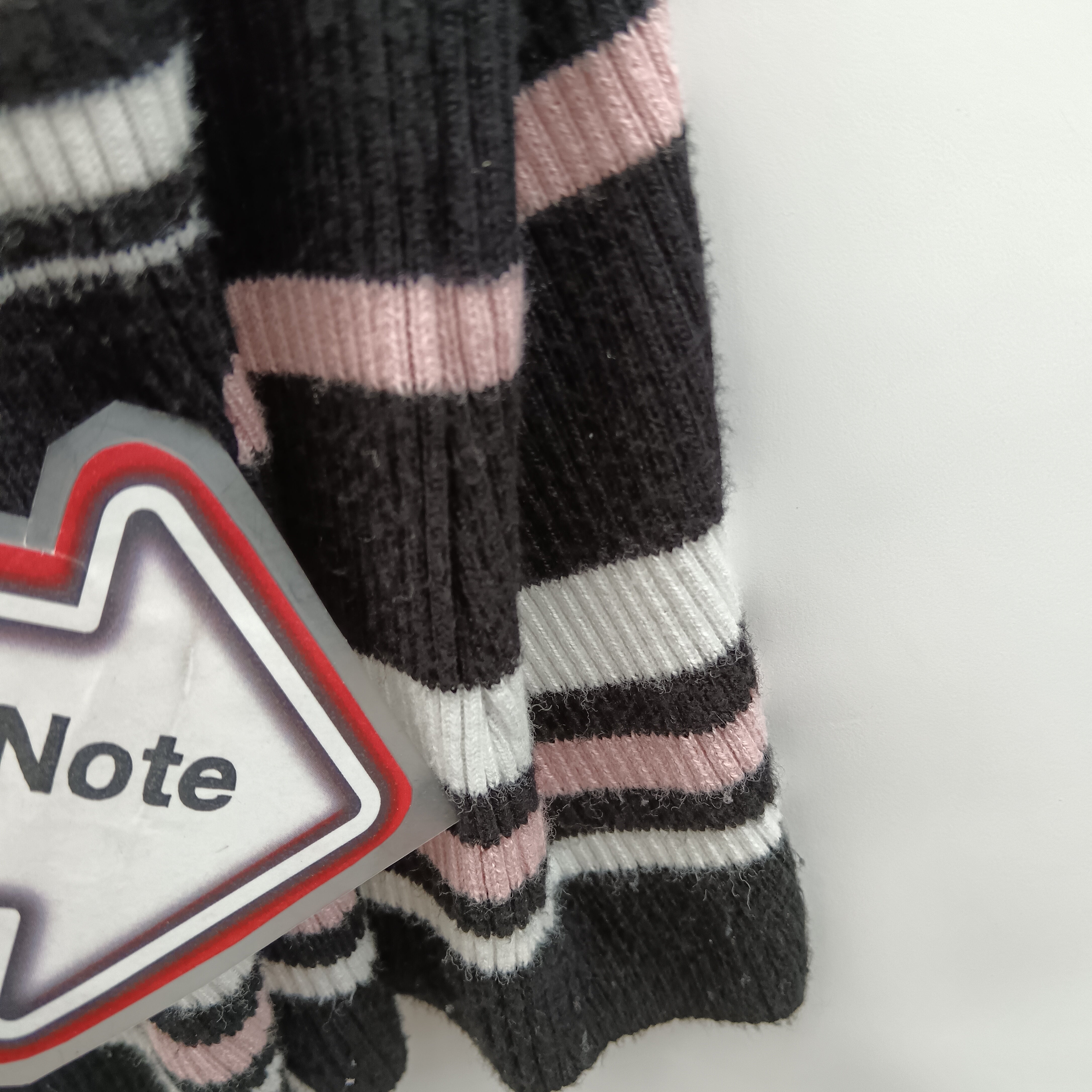 Condition image for George Black Pink White Striped Jumper For Ladies UK 24 Womenswear | Pre-loved
