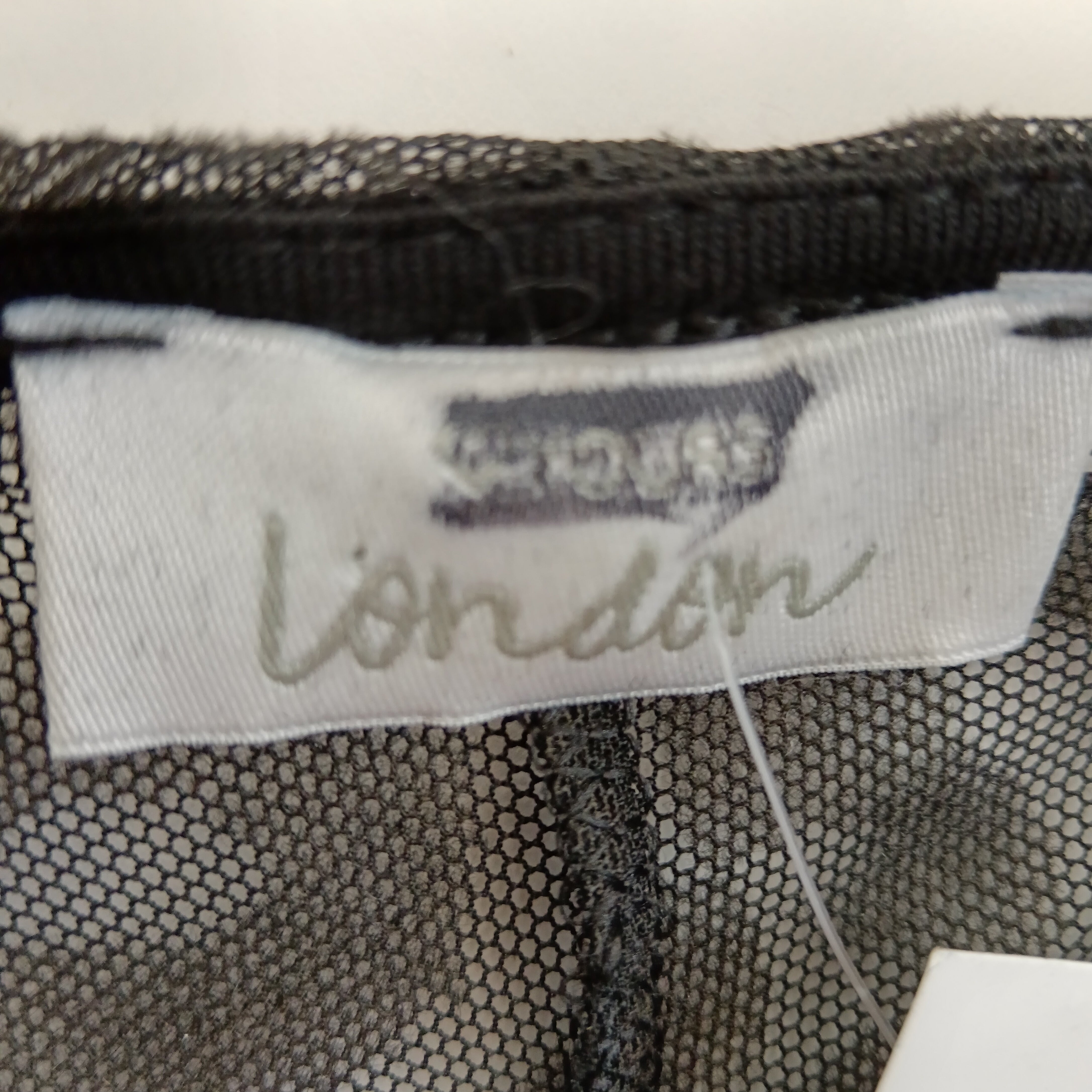 Brand label for Yours London Sheer Black Leopard Tunic Dress UK 24 Womenswear | Pre-loved