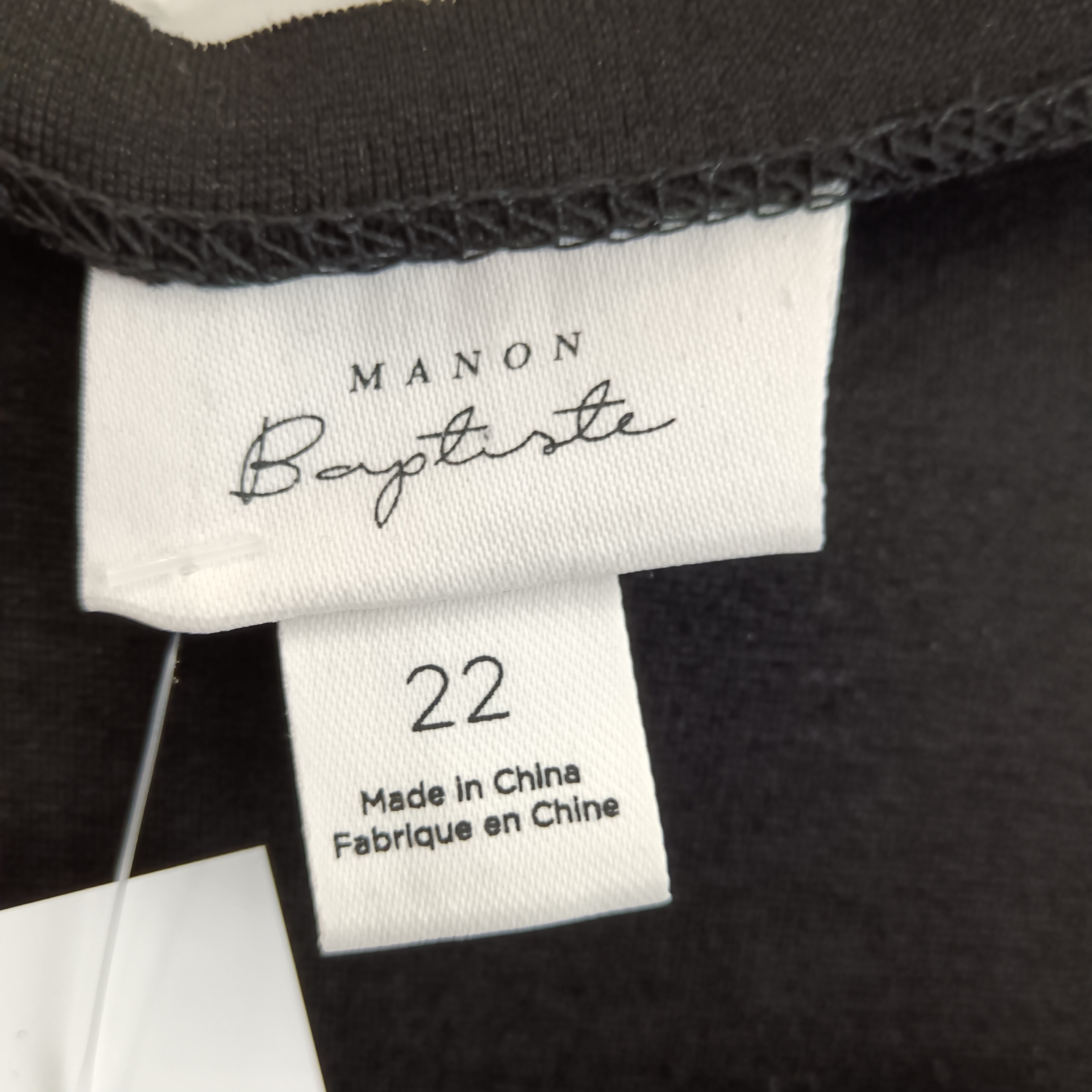 Manon Baptiste Black Asymmetric Zip Dress With Pockets UK 22 - Womenswear | Pre-loved
