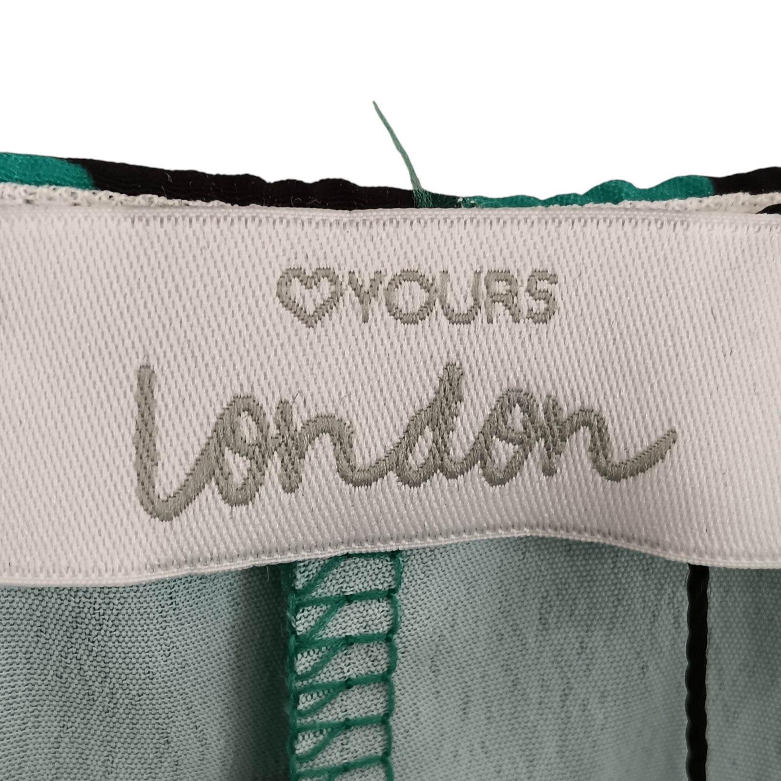 Brand label image for Yours London Green Midi Dress UK 24 - Tags On Womenswear | Pre-loved