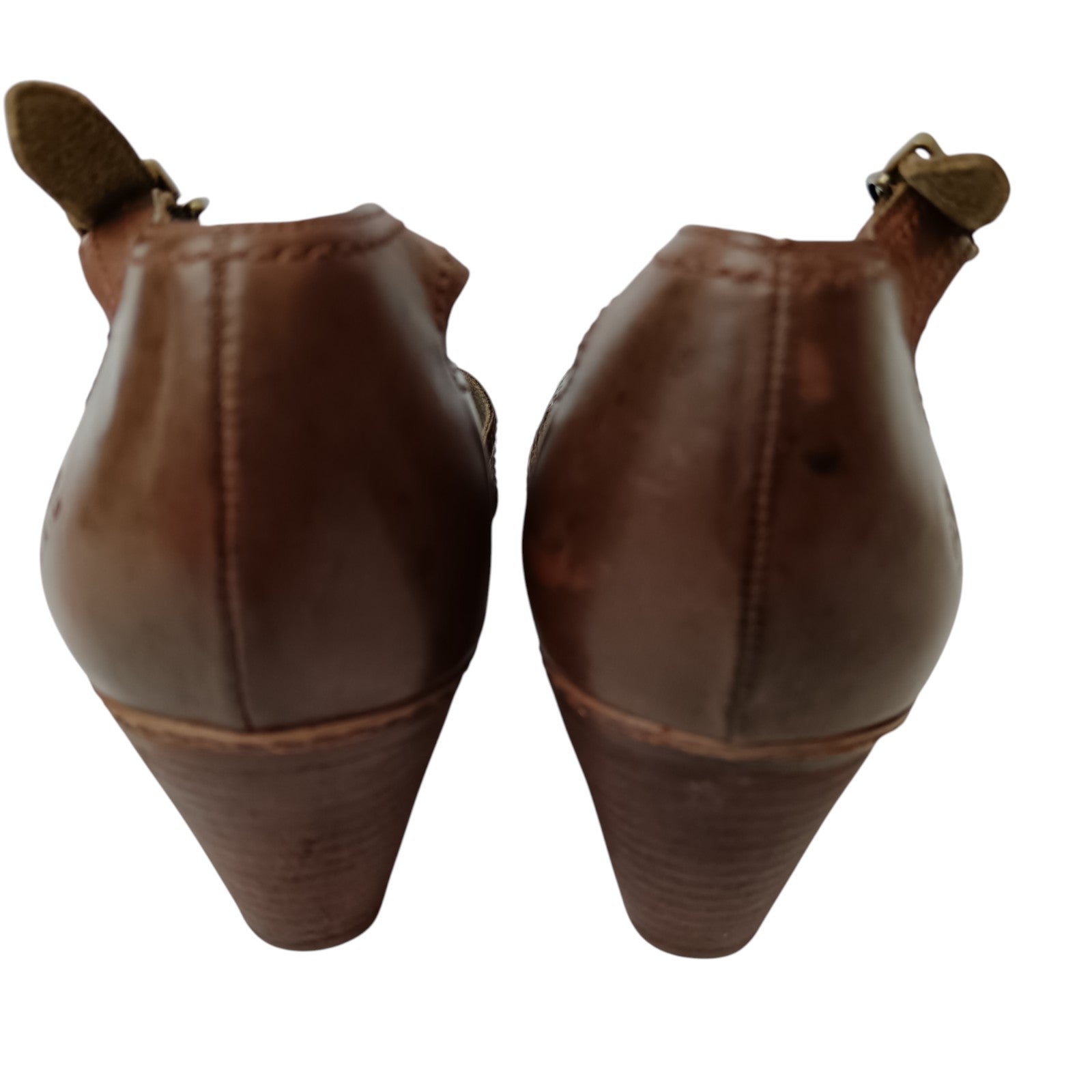 Back image for Timberlake Earthkeepers  Brown Leather Heeled Shoes UK 8  Womenswear | Pre-loved