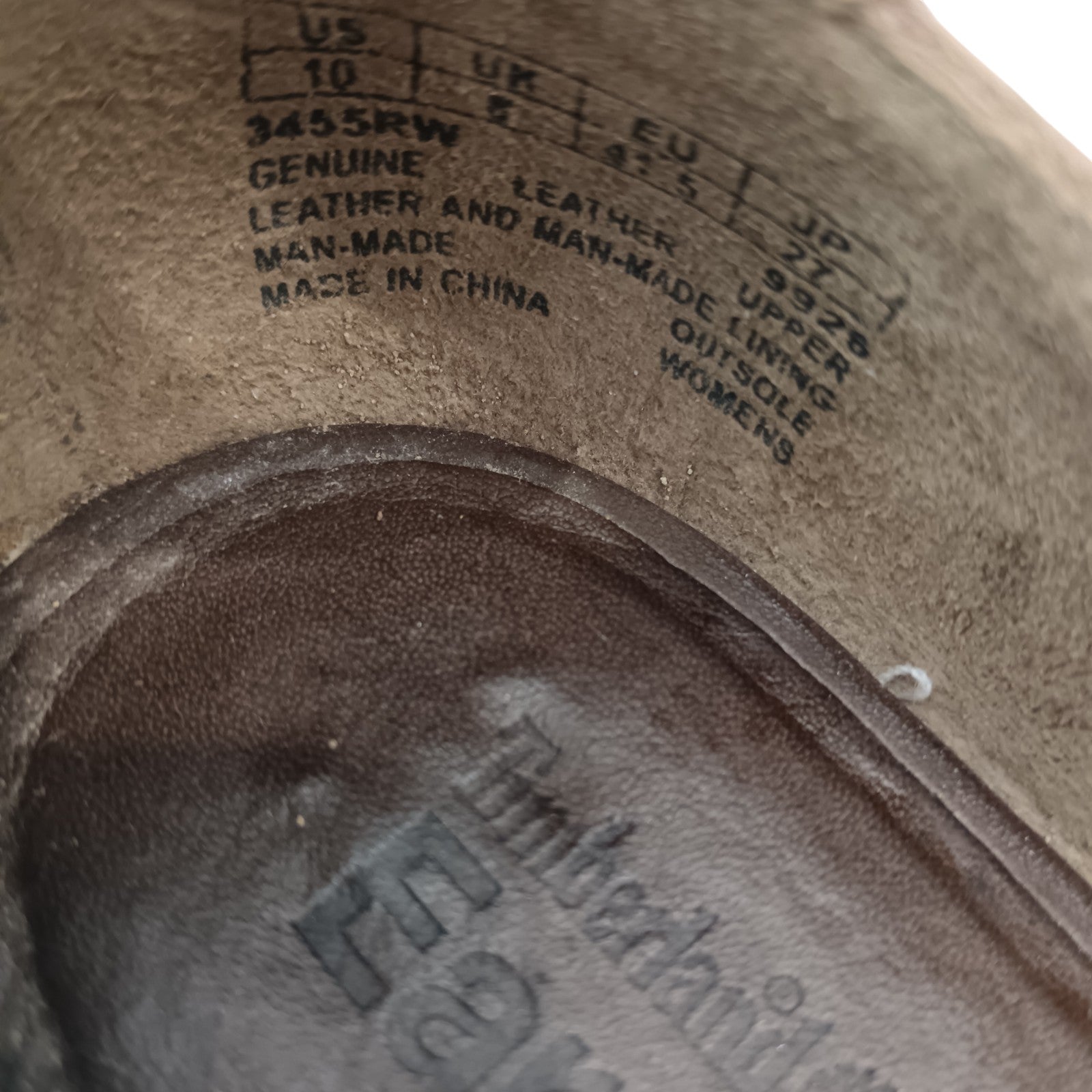 Product info image for  Timberlake Earthkeepers  Brown Leather Heeled Shoes UK 8  Womenswear | Pre-loved