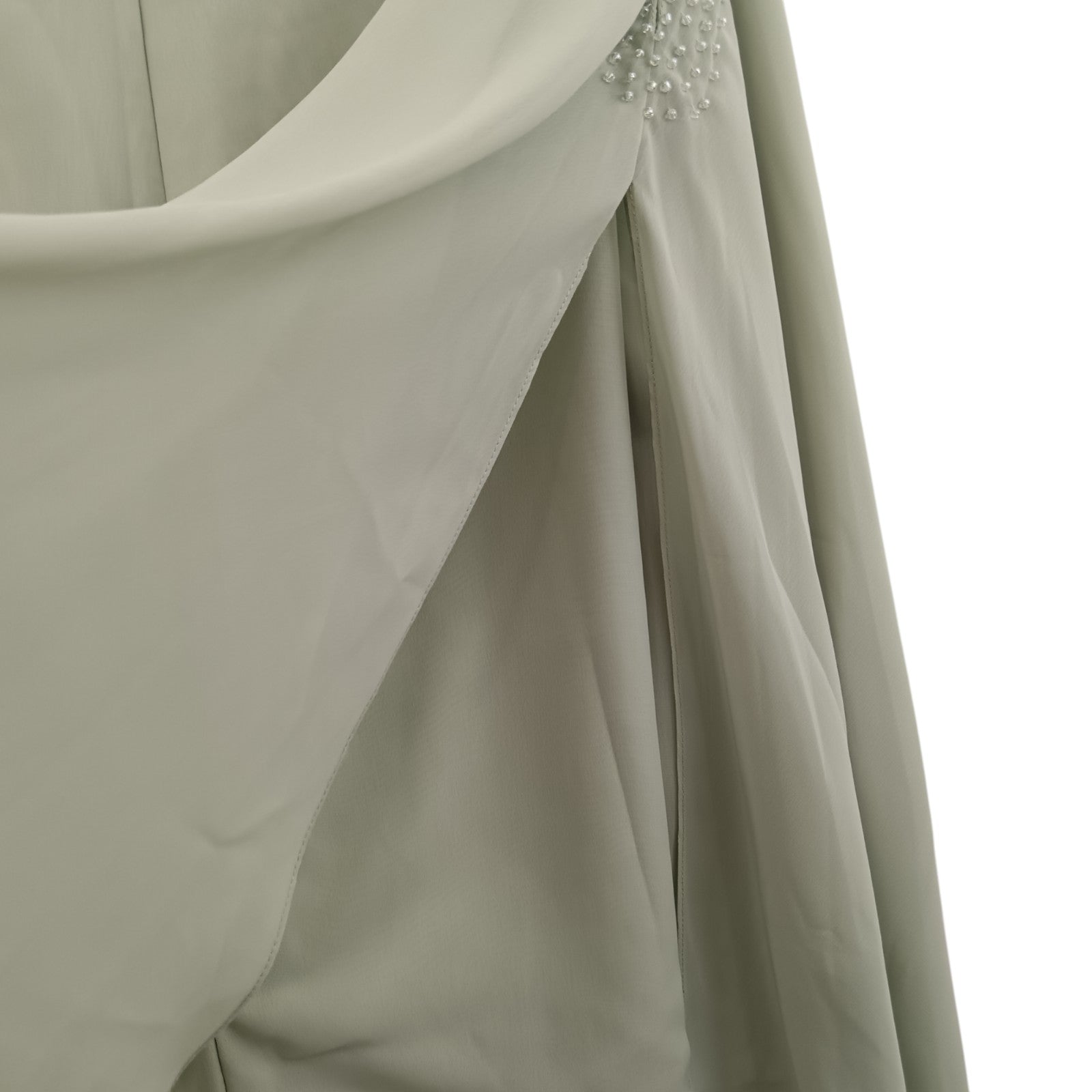 Close up image for J J House Sage Green Top UK 26 Womenswear | Pre-loved