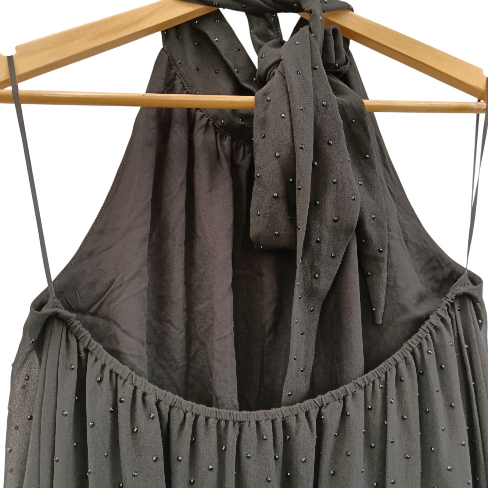 Close up image for Bruuns Bazaar Black Dress UK 40 Womenswear | Pre-loved